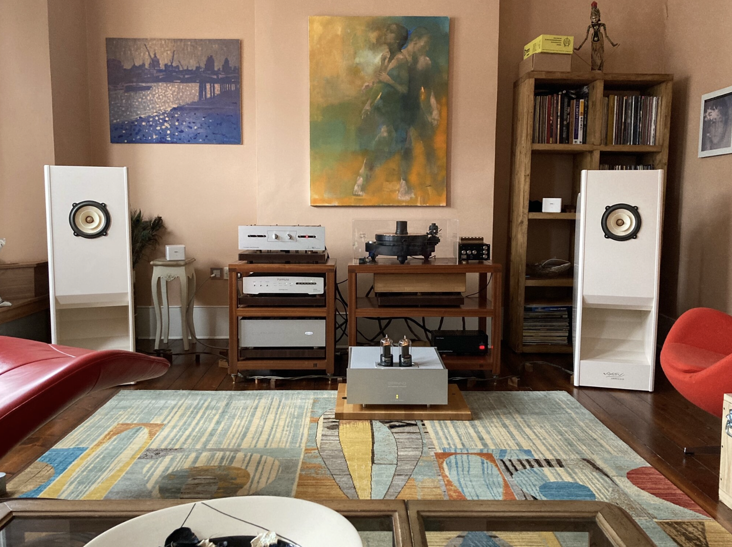 Berning Hi Fi One Beta stereo SET amp.