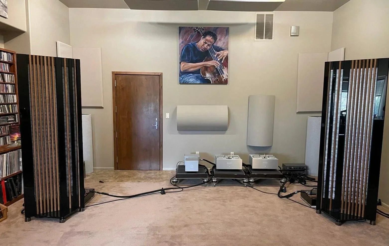 Alsyvox CARAVAGGIO w/ XX crossover and Berning Hi Fi One  Silver SET OTL amp.