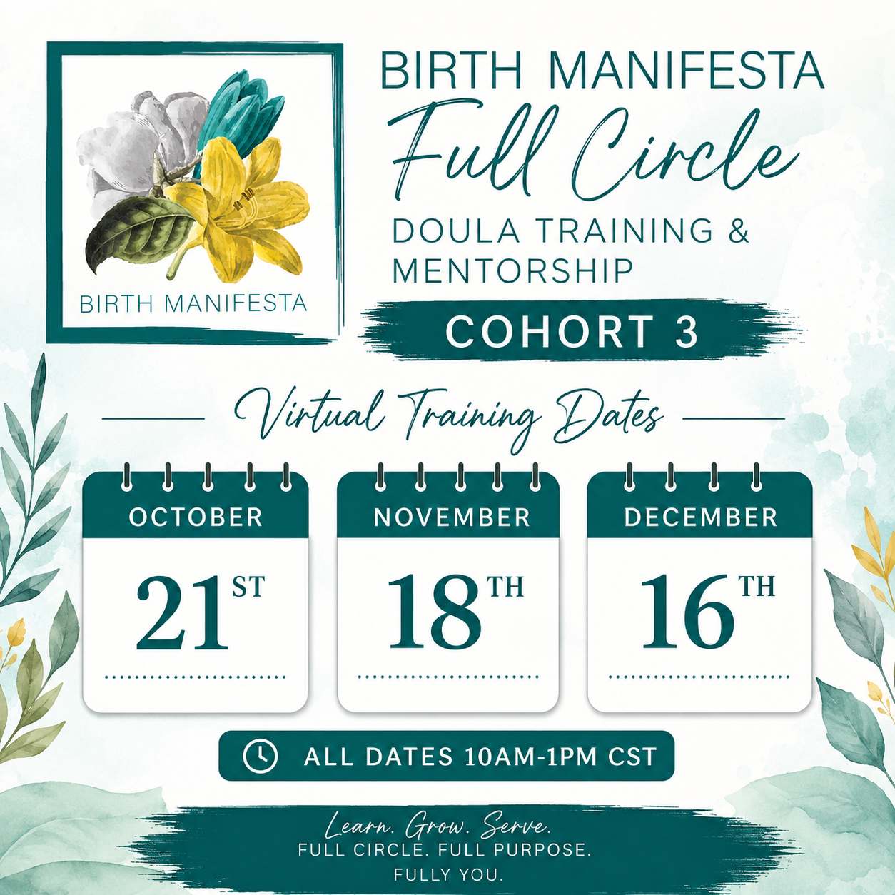 Birth Manifesta Doula Training Virtual Day 2