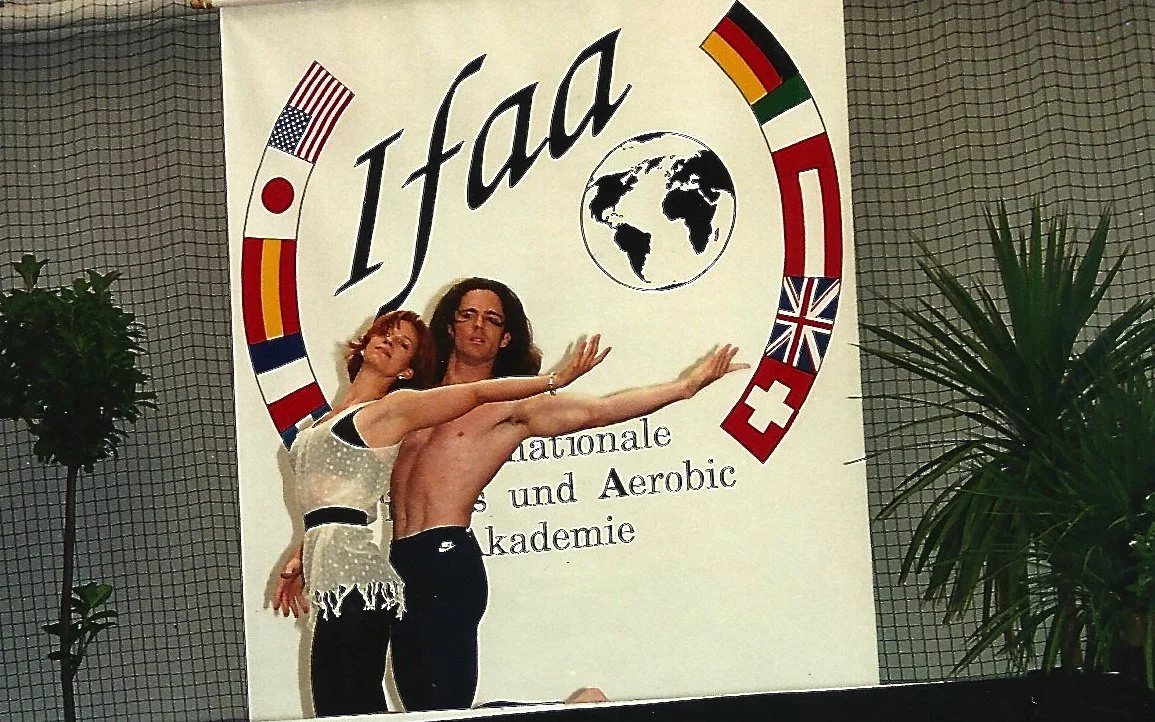Scott Cole (Abs of Steel) and I Performing Mind-Body Dance in Zurich