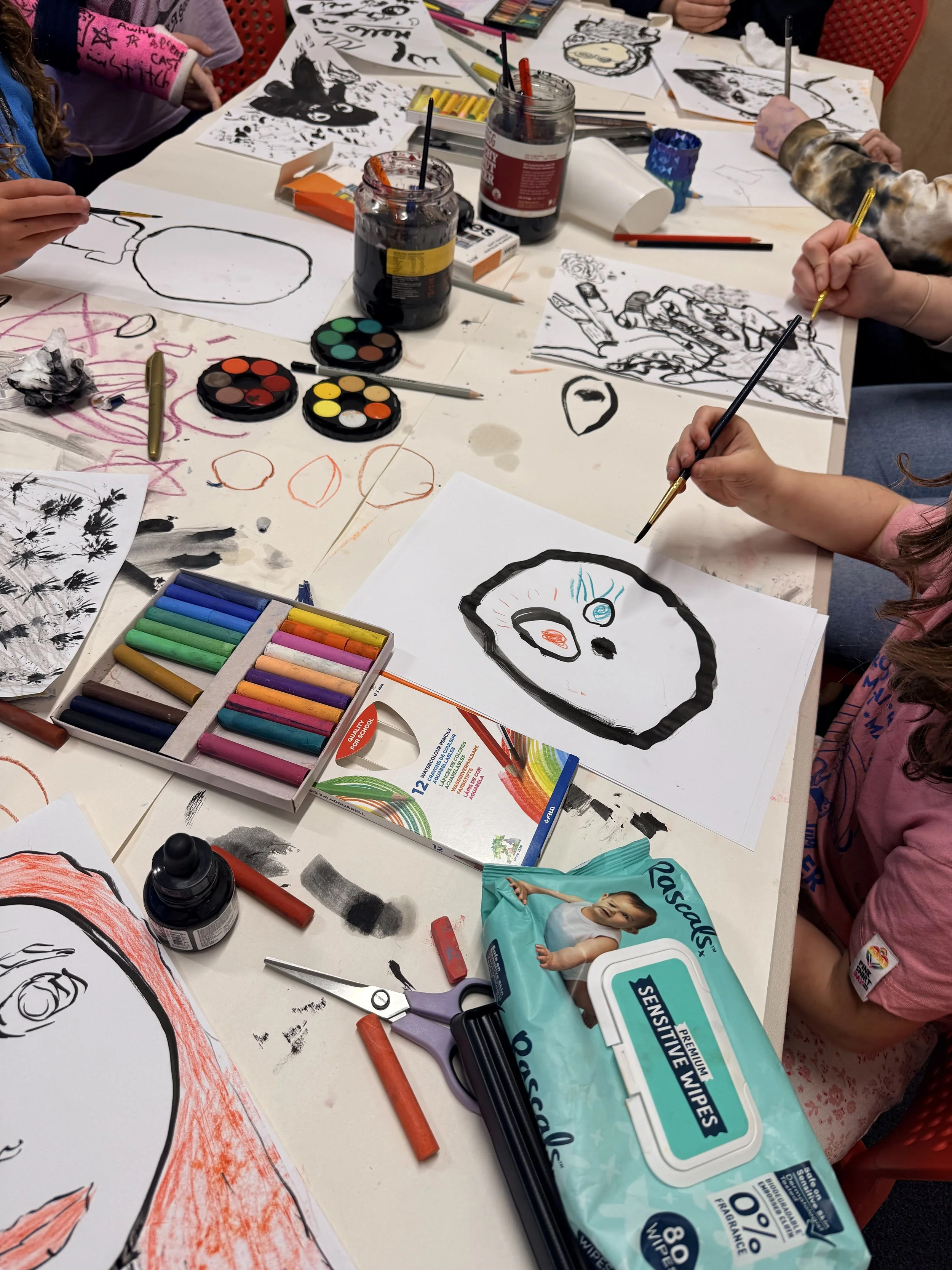 After school art - ages 5- 9 - Wednesdays Term 3