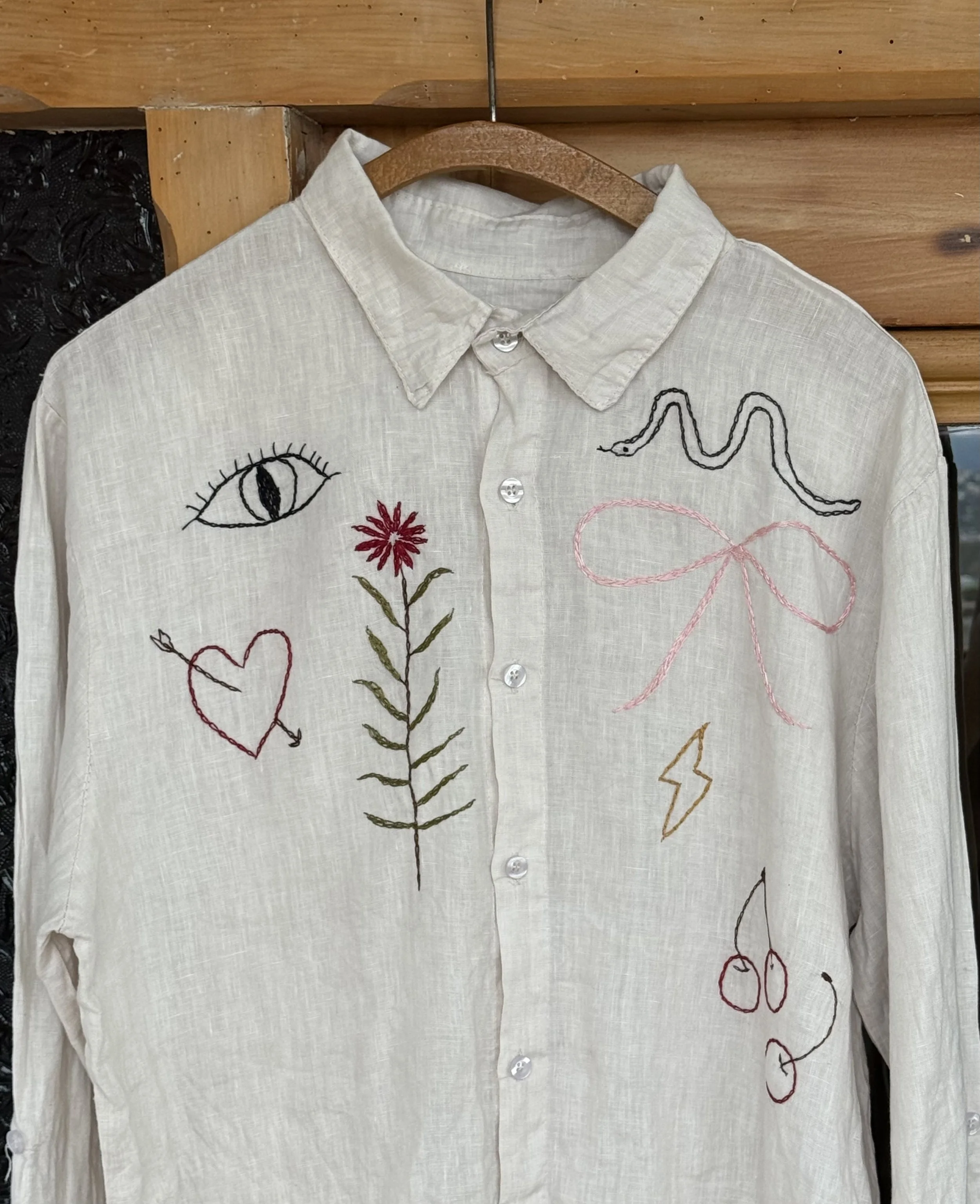 Tattoo whimsy embroidery - Sunday 22 November