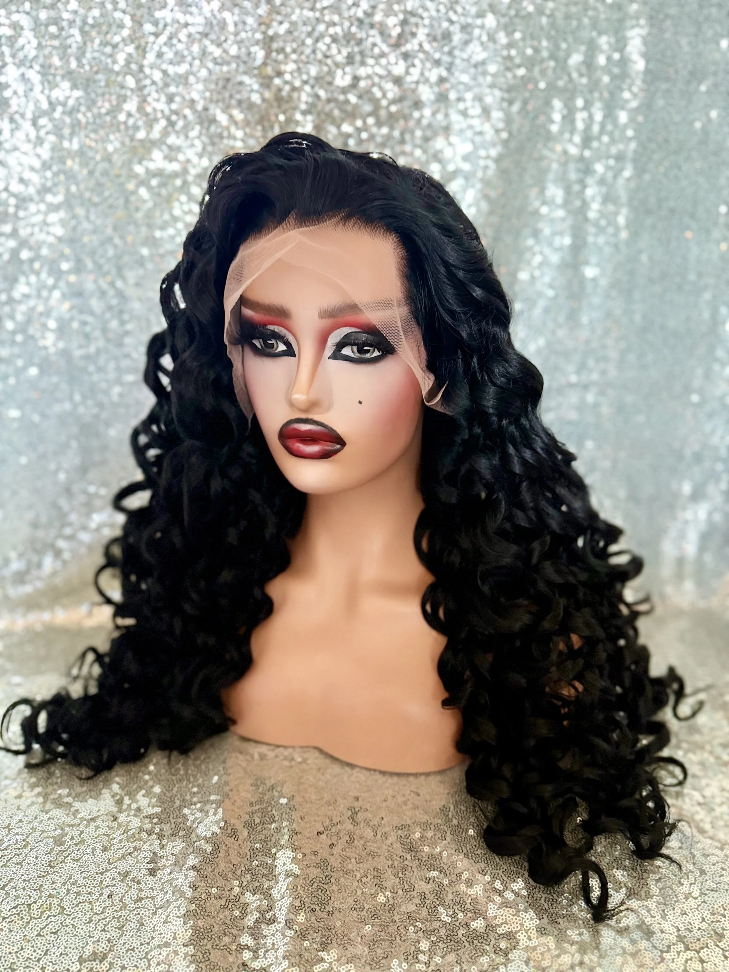 black curly queen