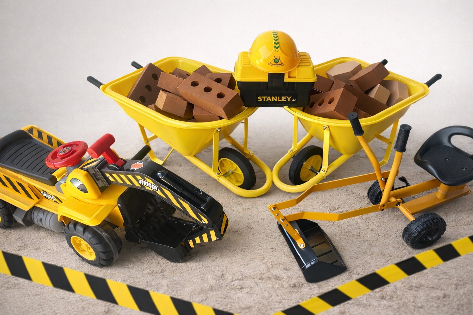 Child's toy construction set soft play ball pit hire Perth