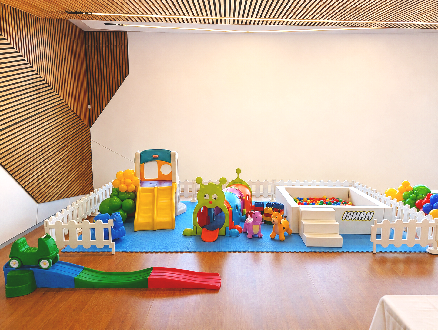 birthday event toddler soft play ball pit hire Perth