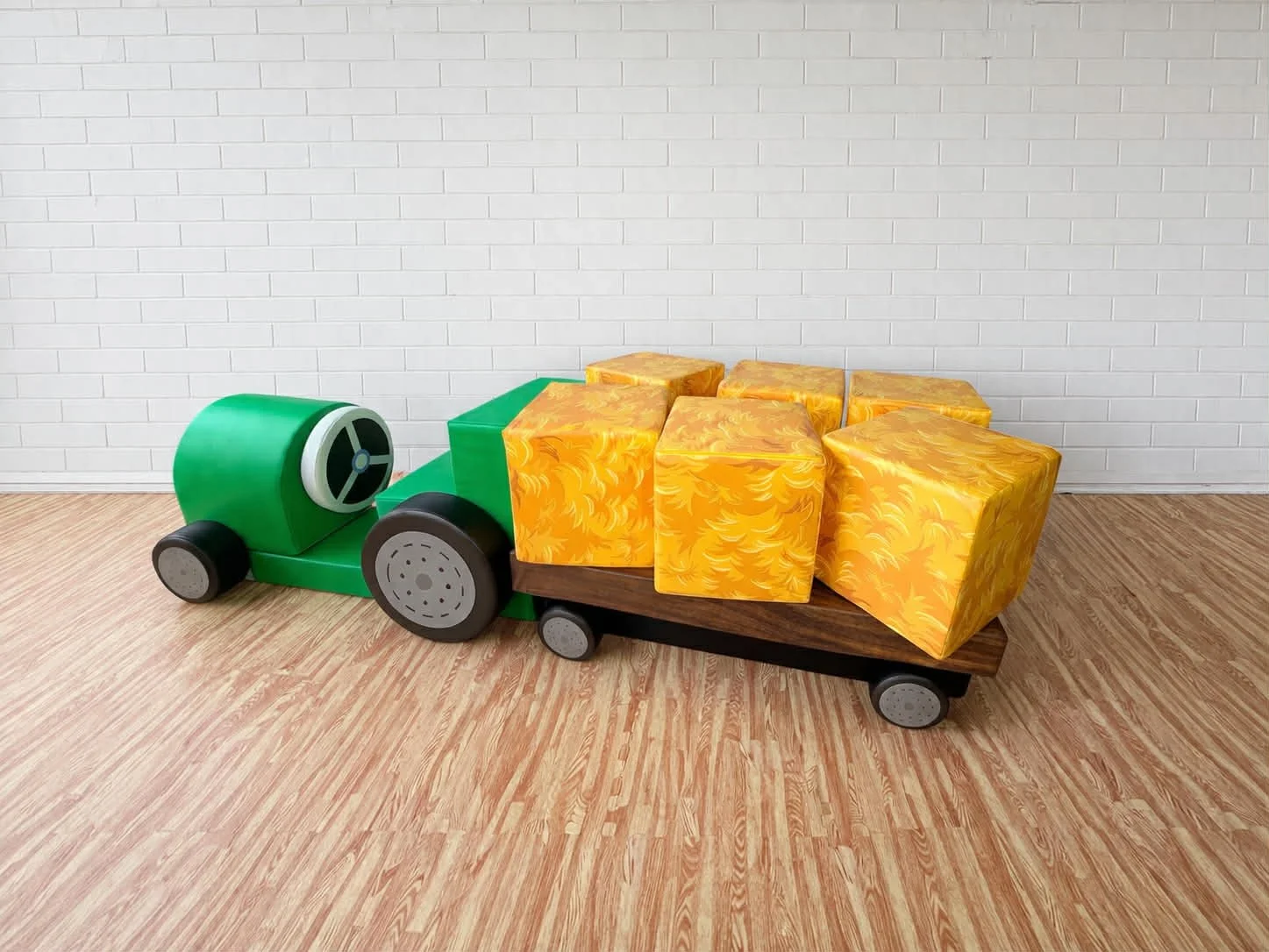 Barnyard animal farm Theme children soft play ball pit hire Perth