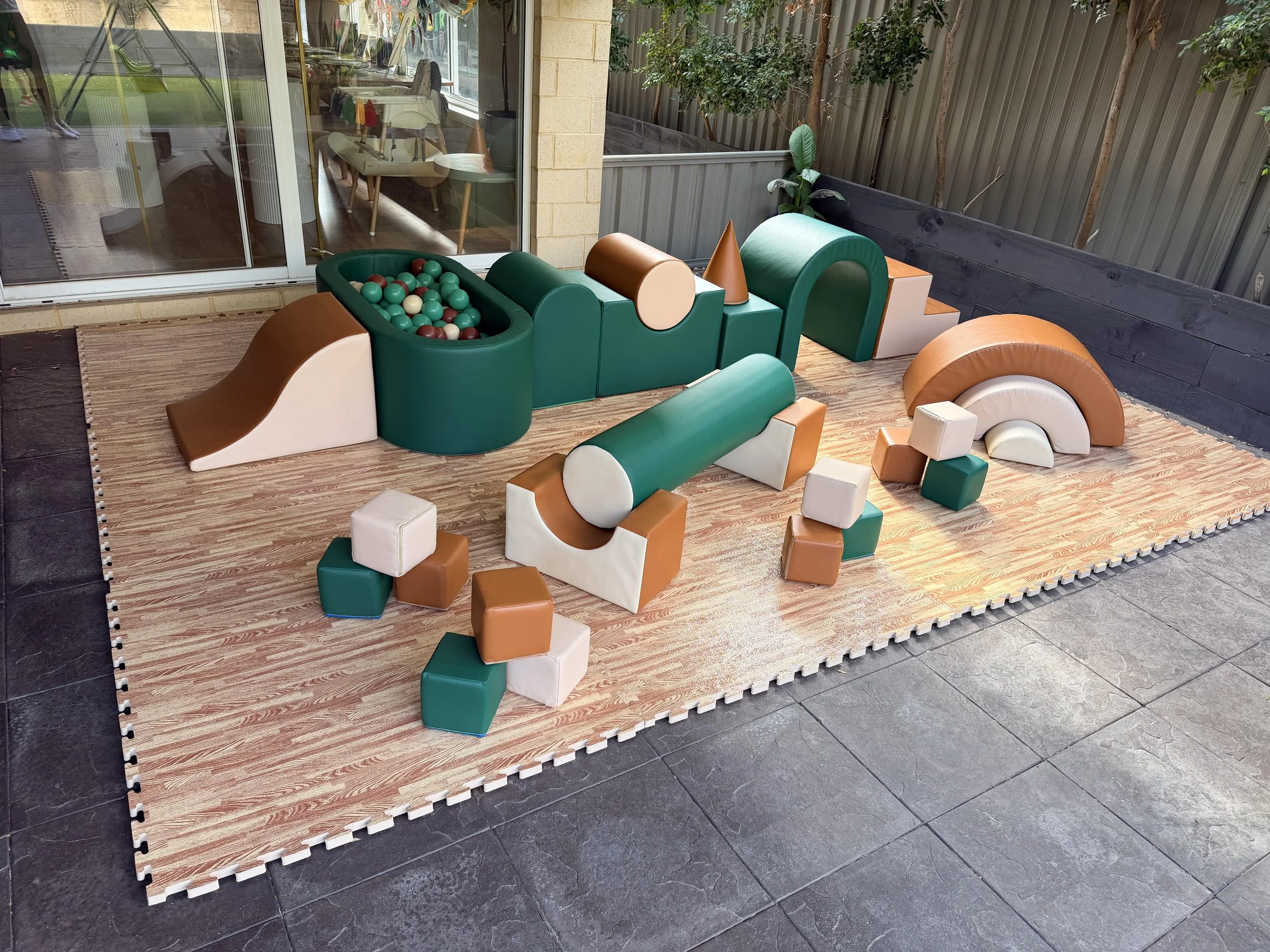 First birthday event child toddler soft play ball pit hire Perth