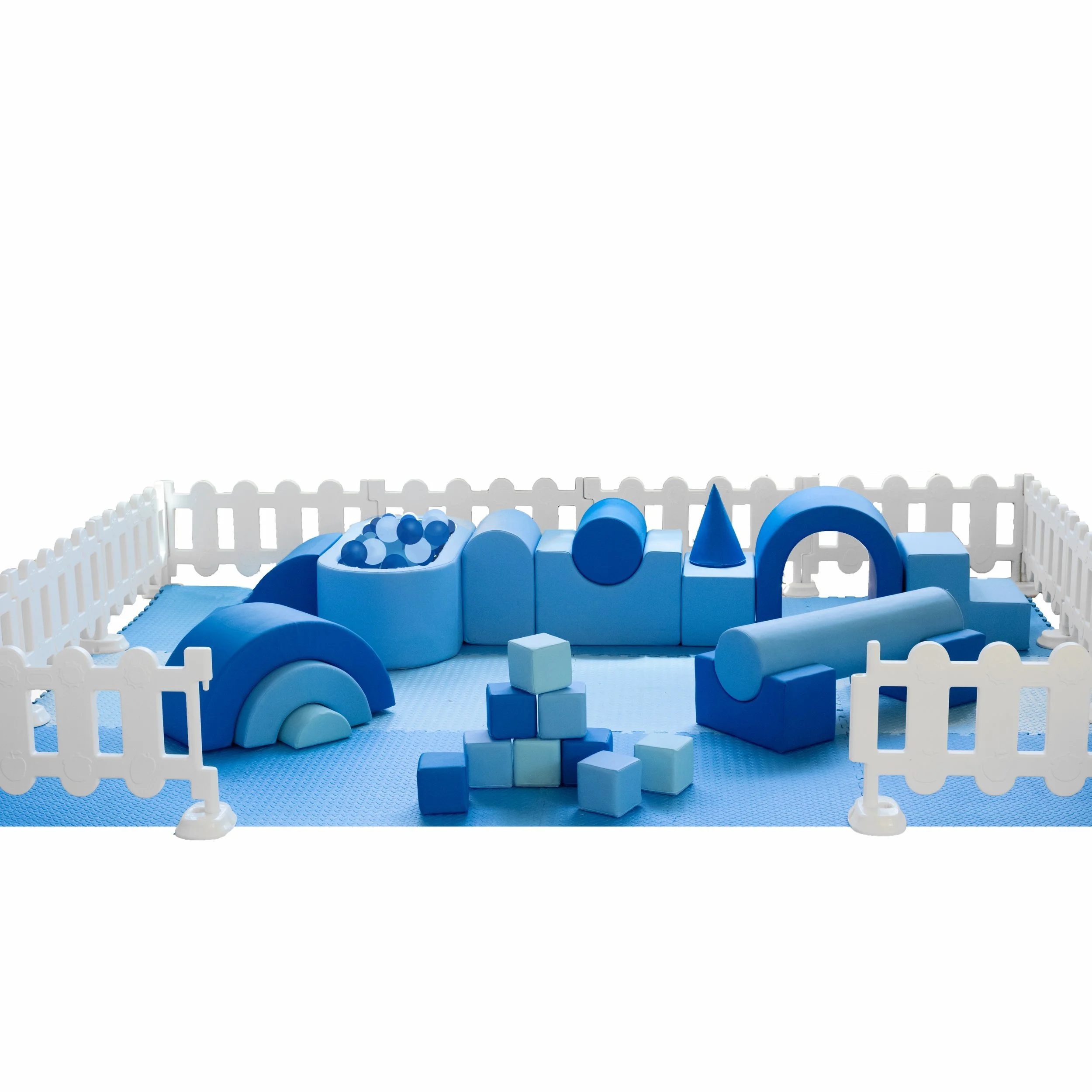 Blue sprinkles First birthday event child toddler soft play ball pit hire Perth
