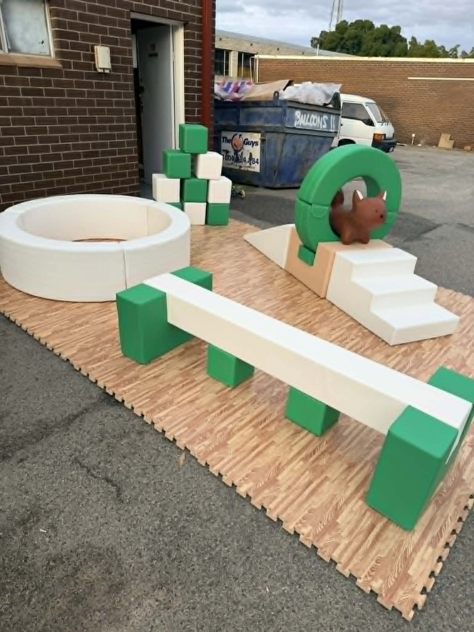 woodlands Theme Toddler soft play ball pit hire Perth
