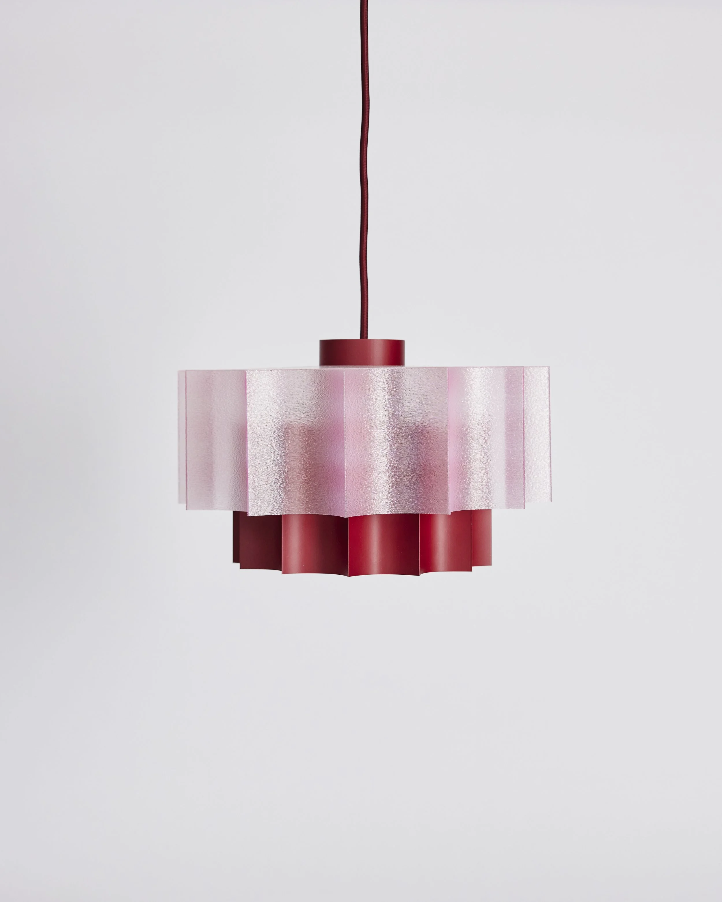 OTIS Pendant Light - burgundy