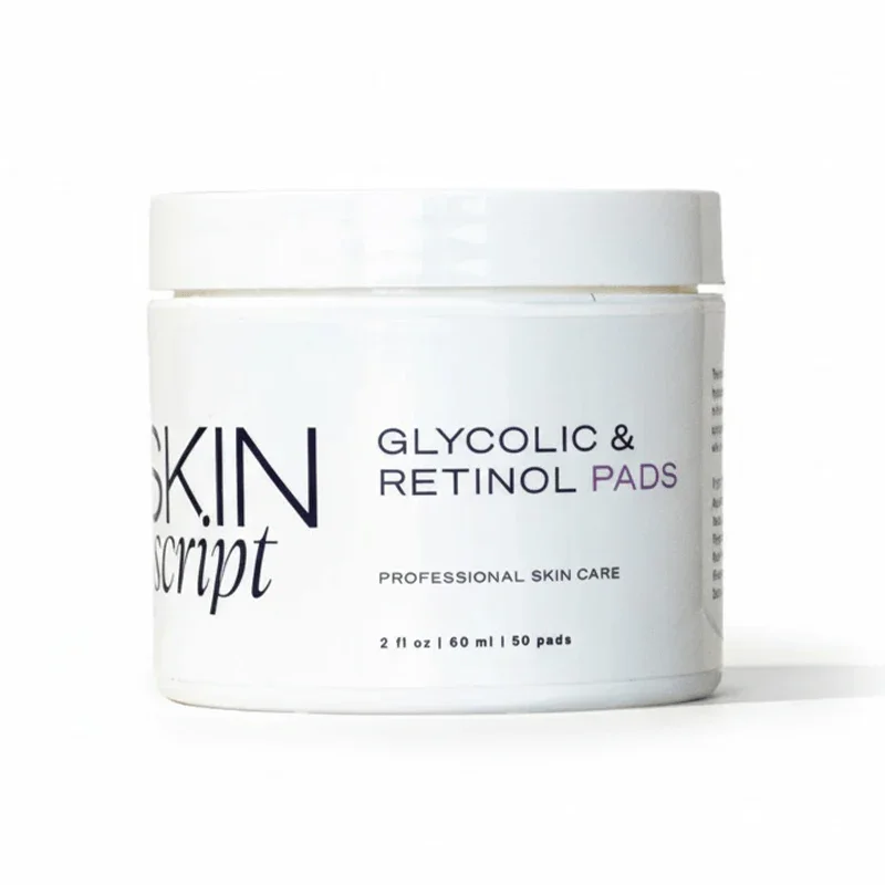 Skin Script Glycolic & Retinol Pads (50 count)