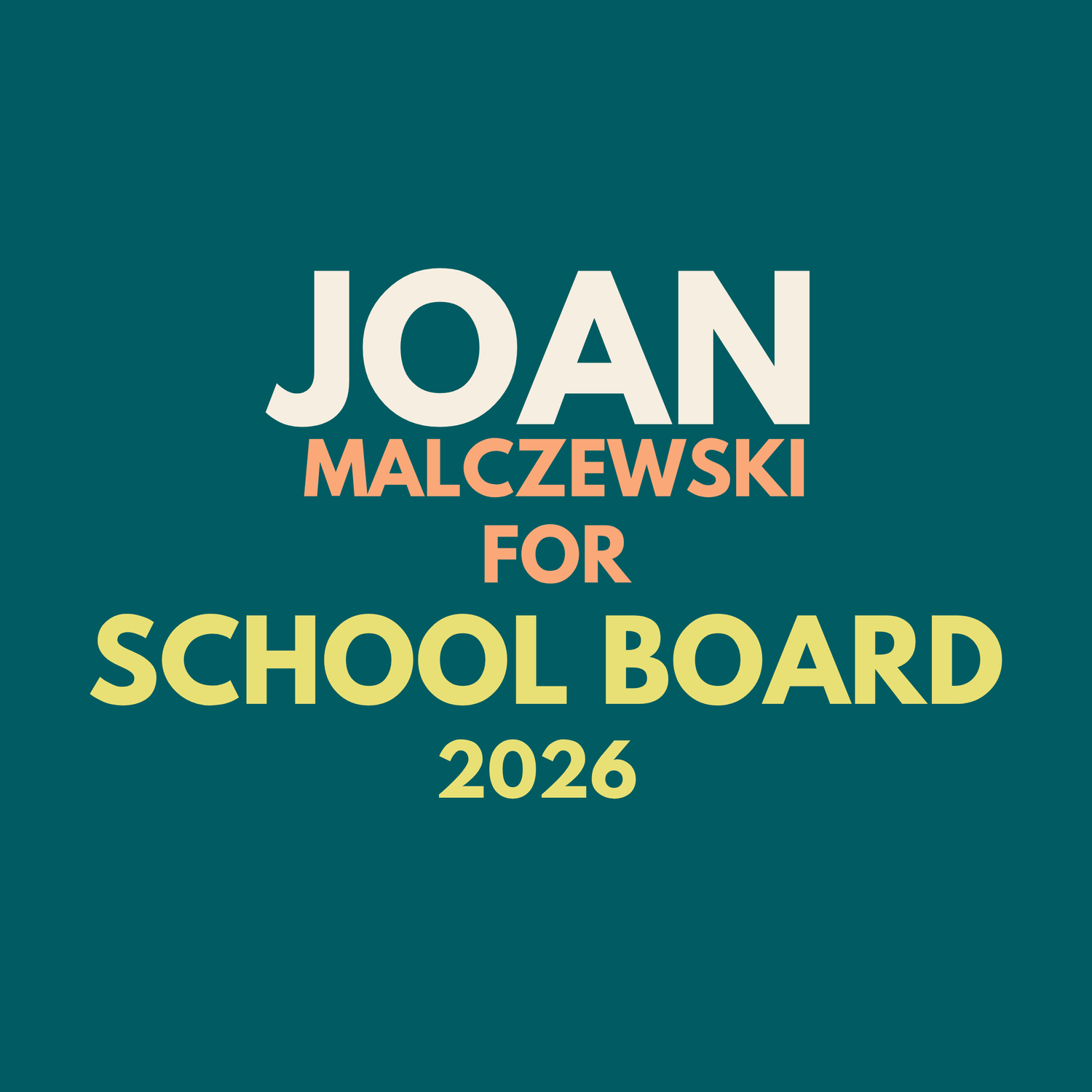 Malczewski for LB School Board 2026