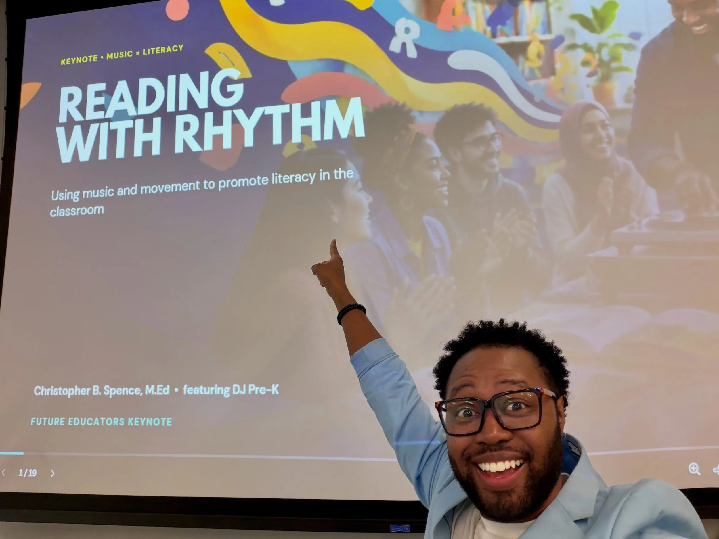 🚨NEW PASSION UNLOCKED!!!!🚨

This morning, I was given the opportunity to present 3 sessions at the &ldquo;Reading Is My Thing&rdquo; workshop in Greenville, SC. 

In my session, I spoke with high school seniors, who are on the path to becoming futu