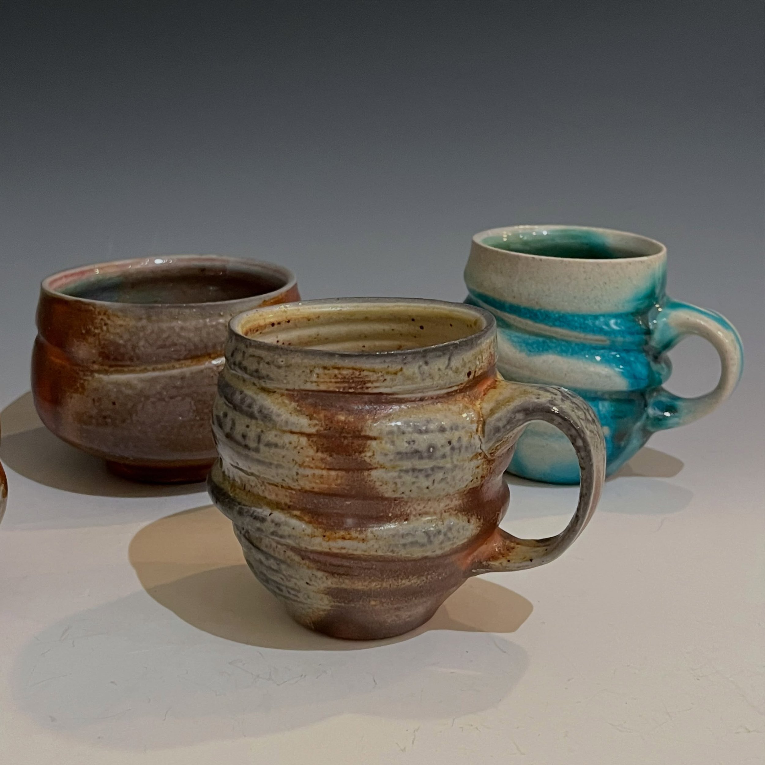 Really excited to be a part of the @worcestercenterforcrafts cup show in December! Sending these babies up to Massachusetts (where my pottery journey began, at @abclaystudio!!). Everyone pray for their safe arrival 🙏🏻