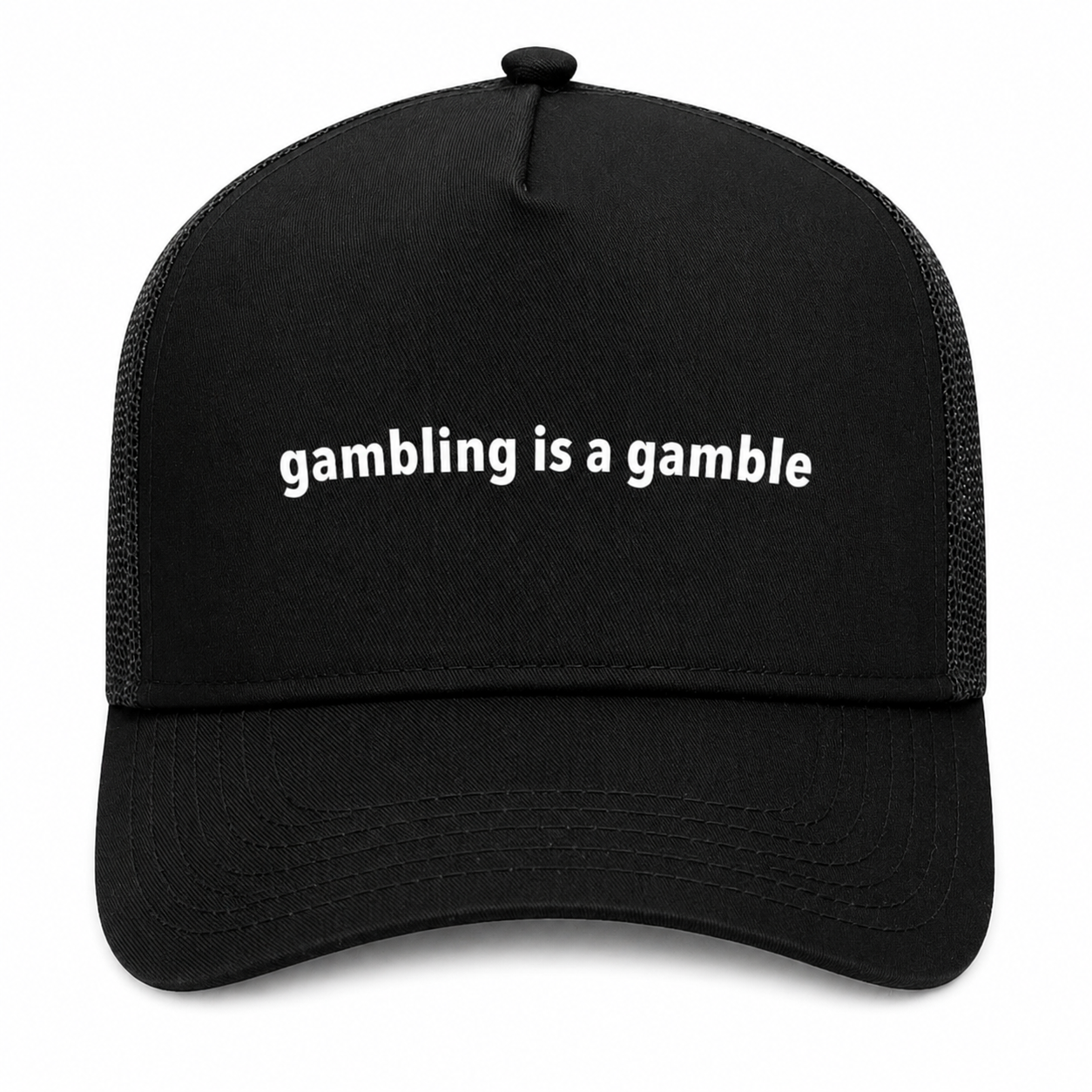 "Gambling Is A Gamble" five panel