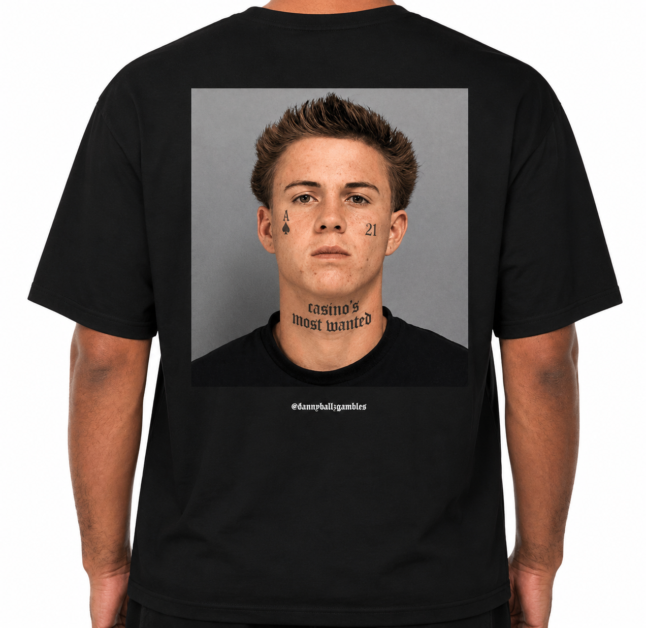 "Casino's Most Wanted" tee