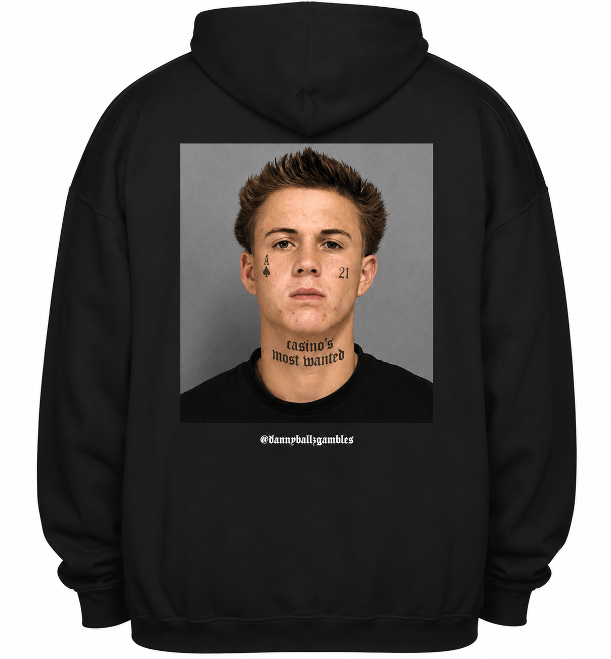 "Casino's Most Wanted" hoodie