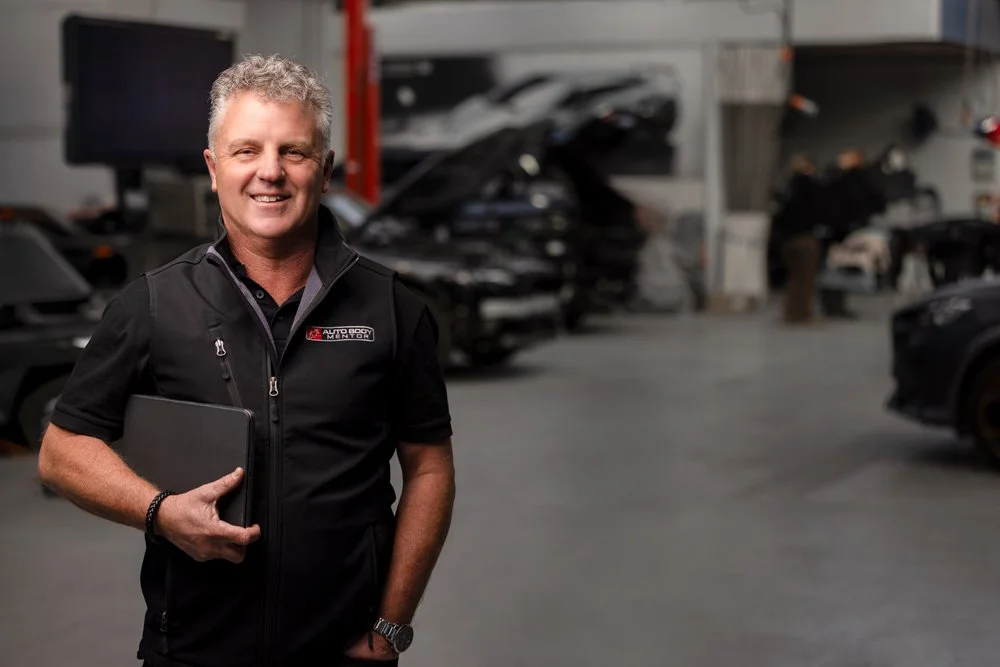 Andy Trumper helps collision repair workshops, technicians, and automotive proffessionals
