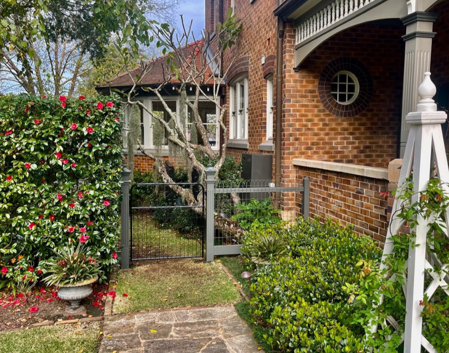 New Leaf Carpentry installation of federation style gate.