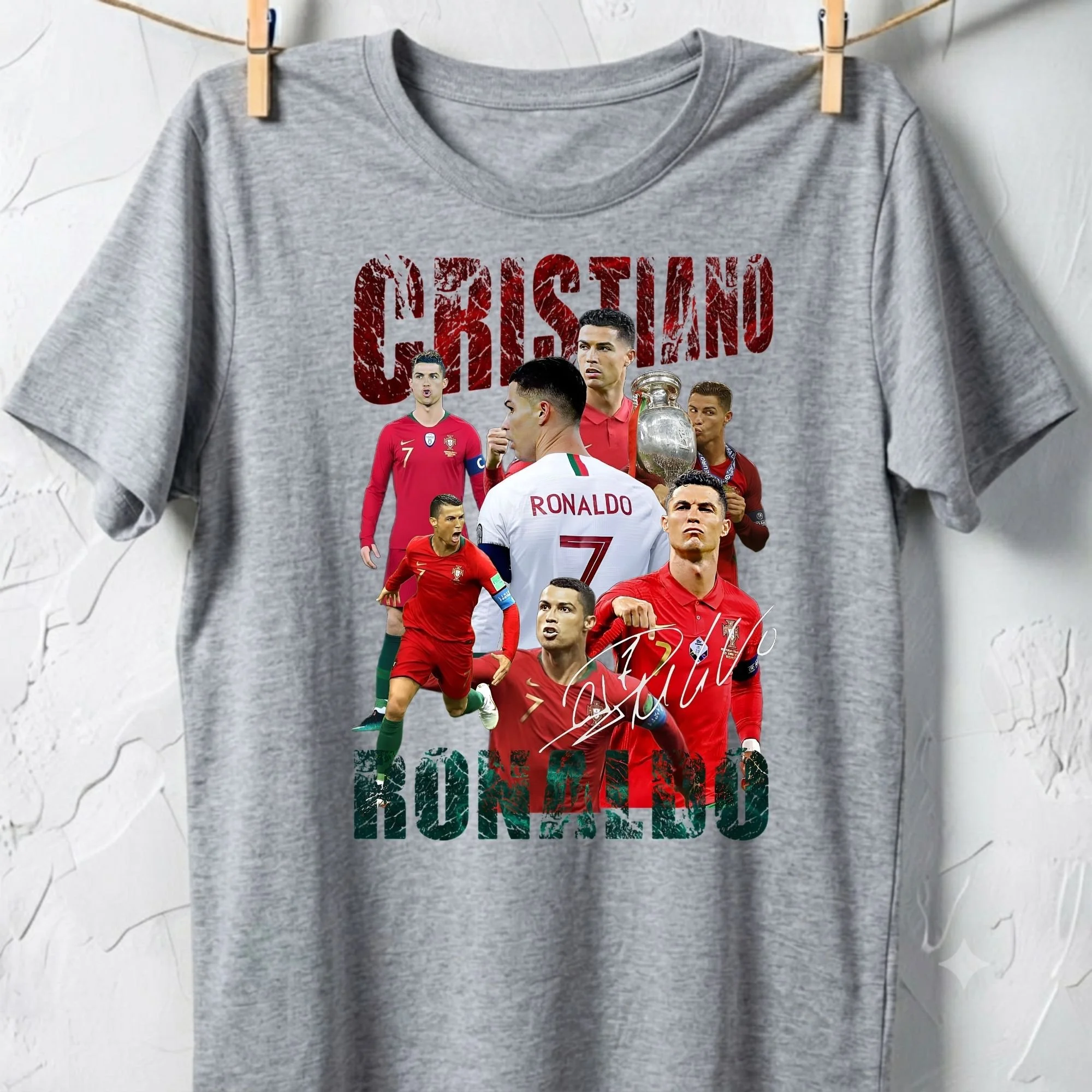 CRISTIANO RONALDO "CR7 LEGEND" TRIBUTE T SHIRT