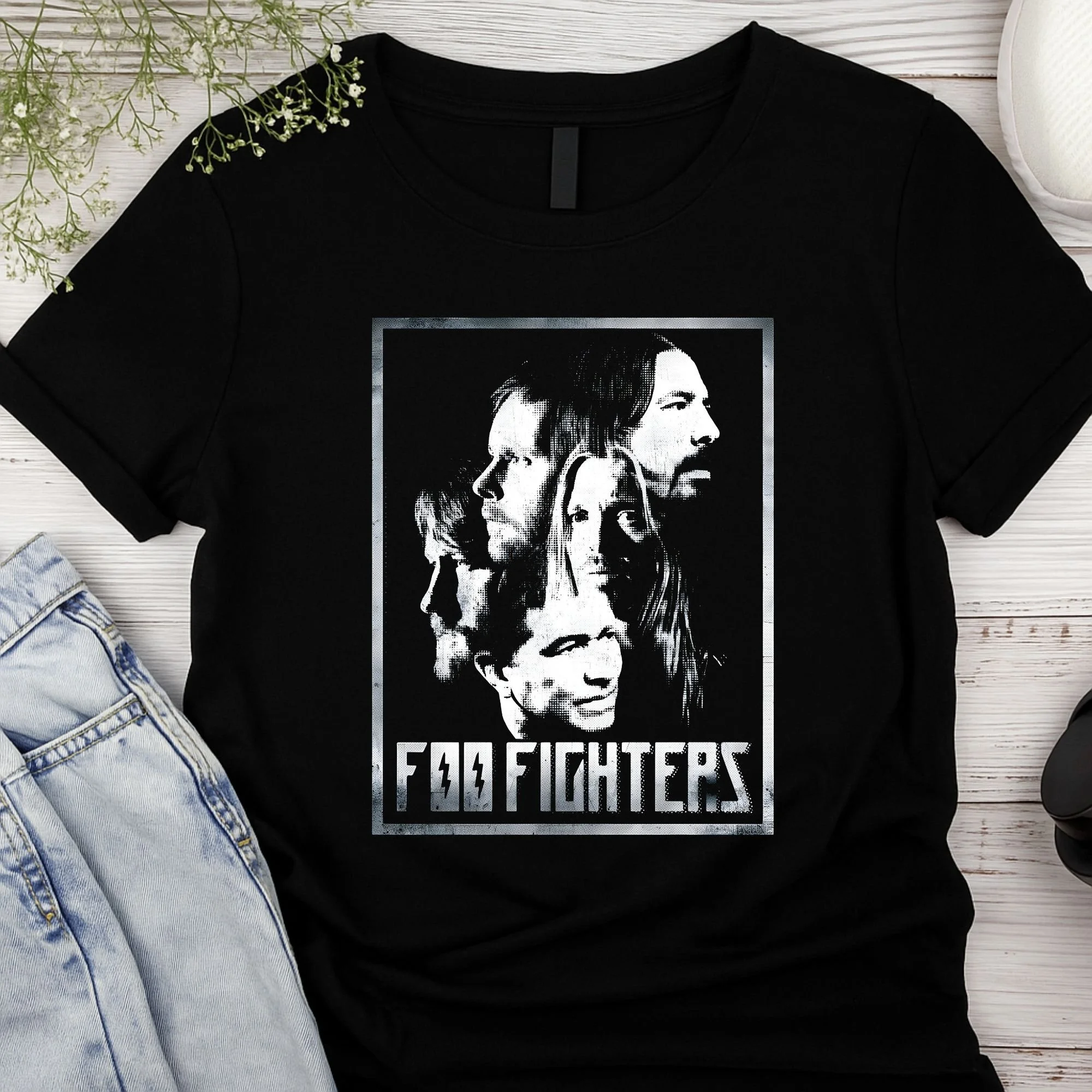 Foo Fighters – Modern Rock Icon Graphic Unisex Tee