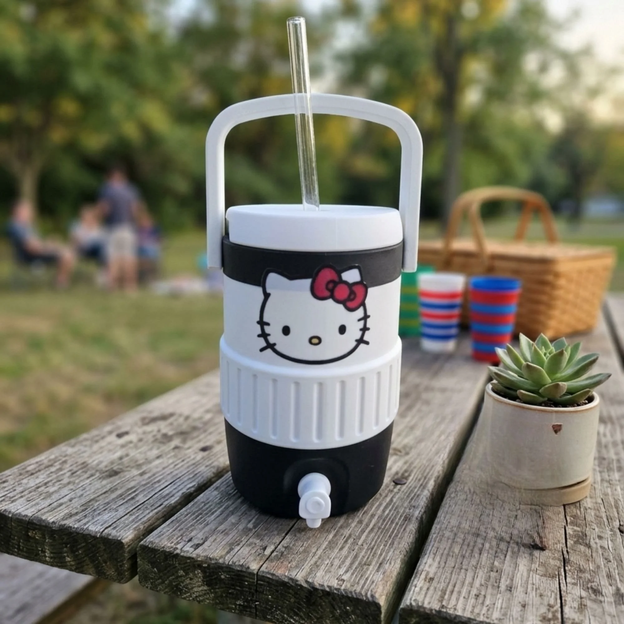 Hello Kitty Style – Custom 3D Printed 12oz Can Holder