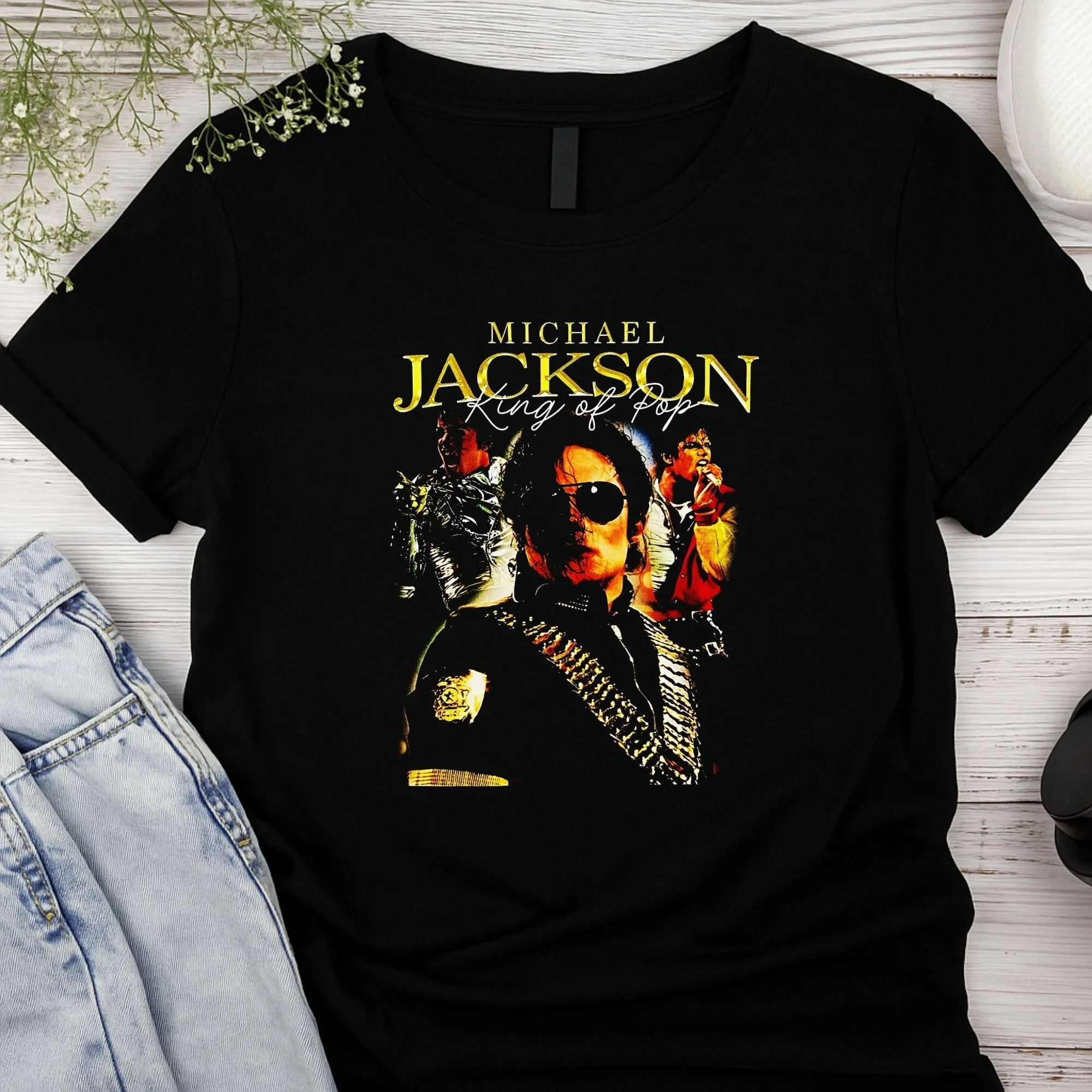 "The Reign of the King" Tribute T-Shirt – Artistic Graphic Apparel