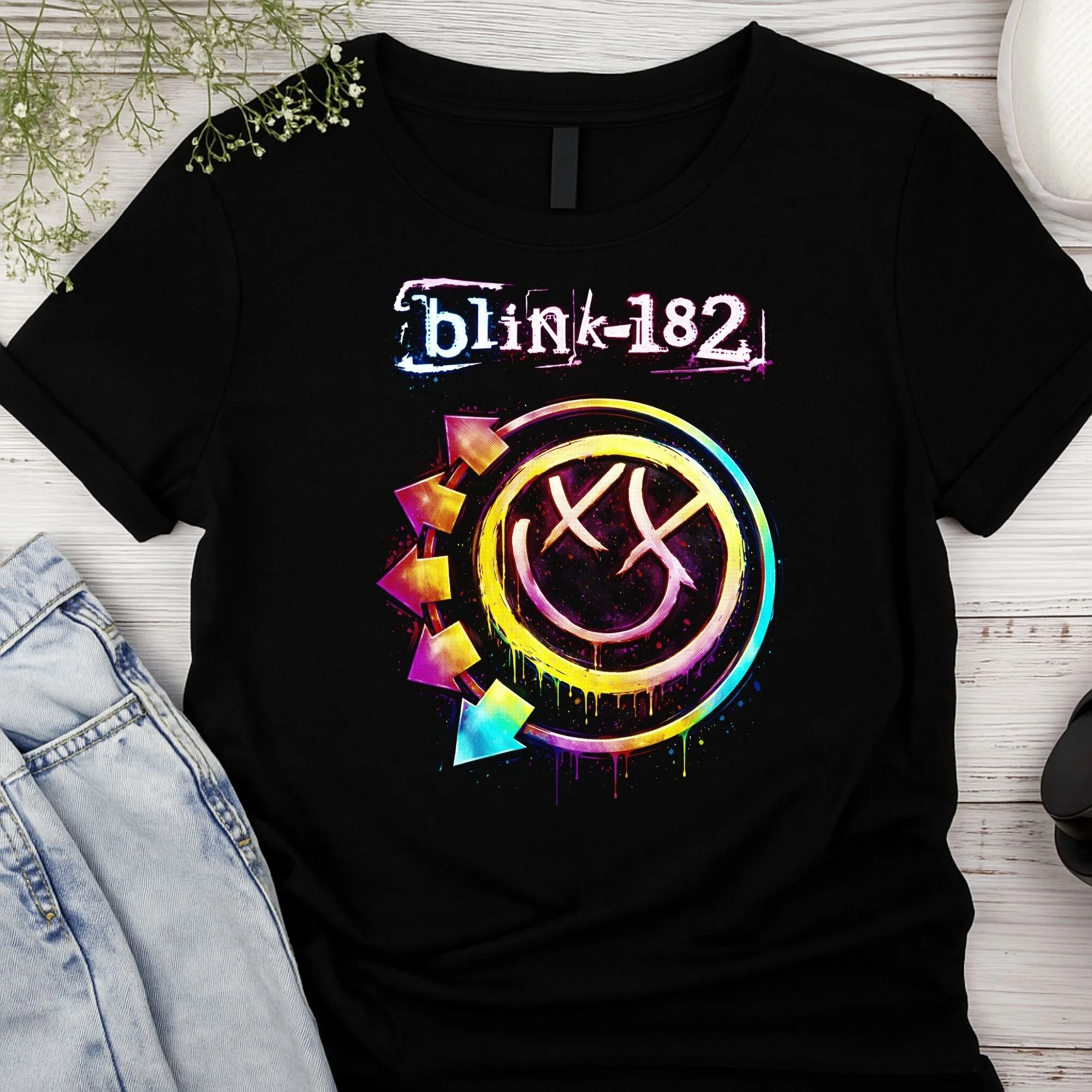 Blink-182 – Pop-Punk Energy Graphic Unisex Tee