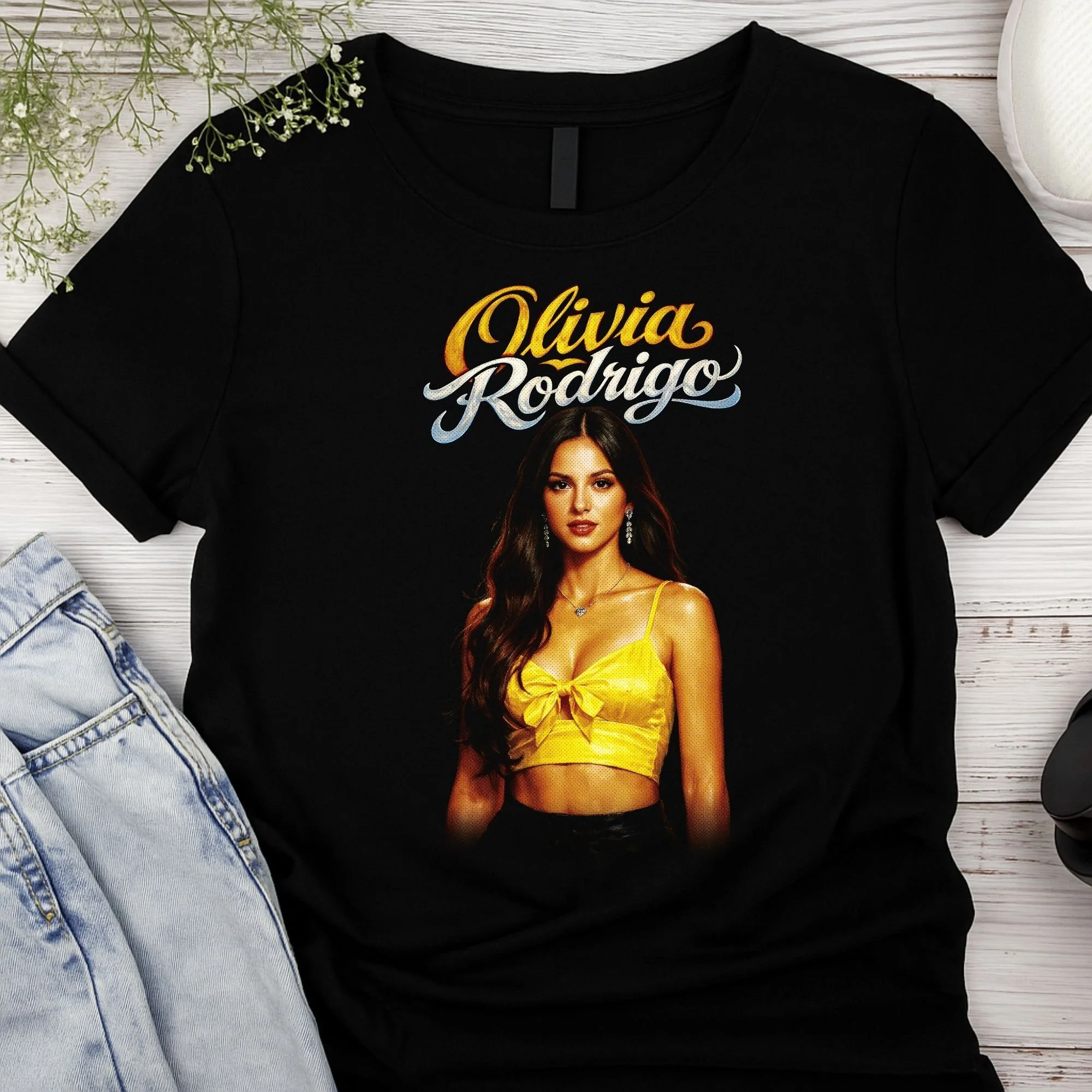 Olivia Rodrigo – Modern Pop Star Graphic Unisex Tee
