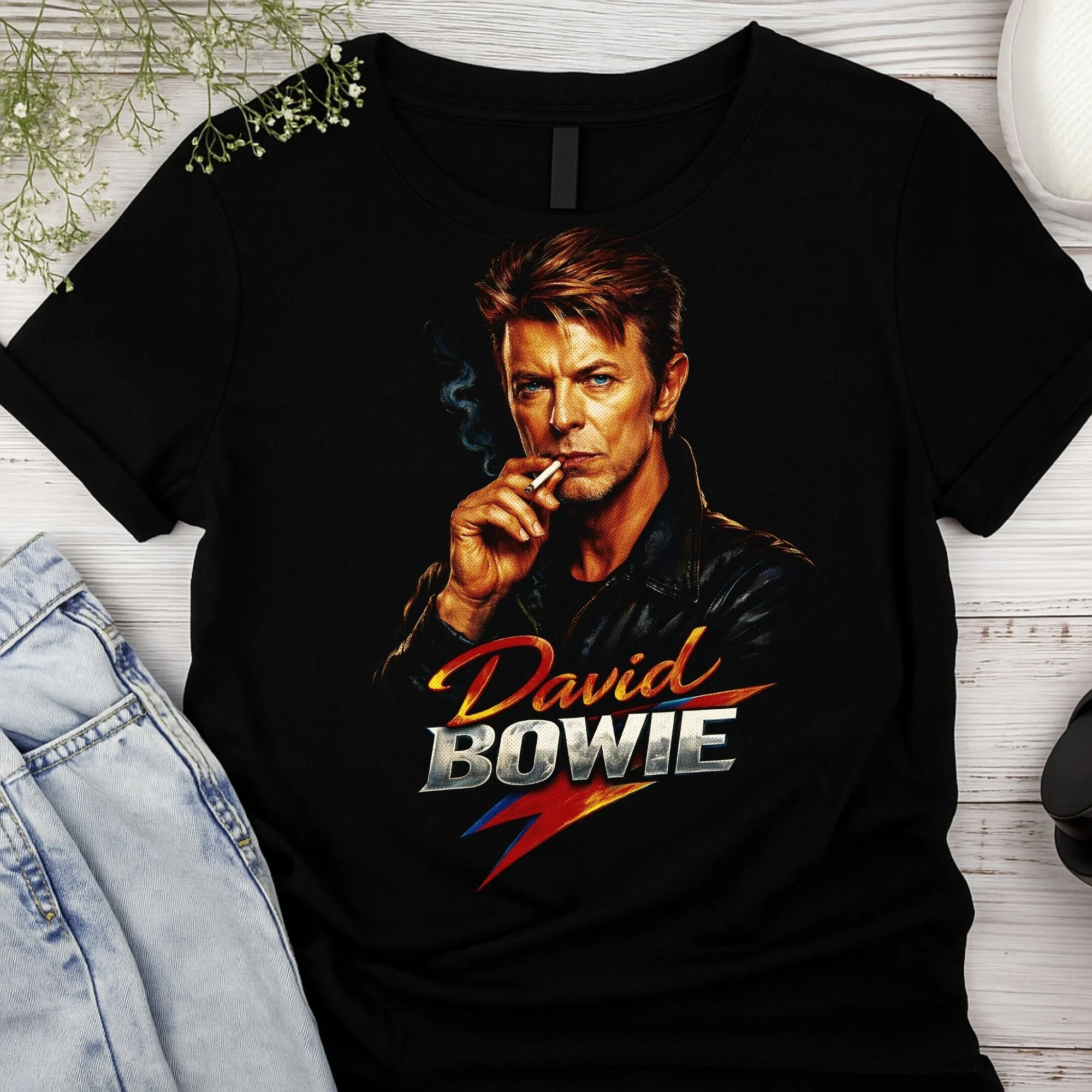 David Bowie – Rock Legend Graphic Unisex Tee