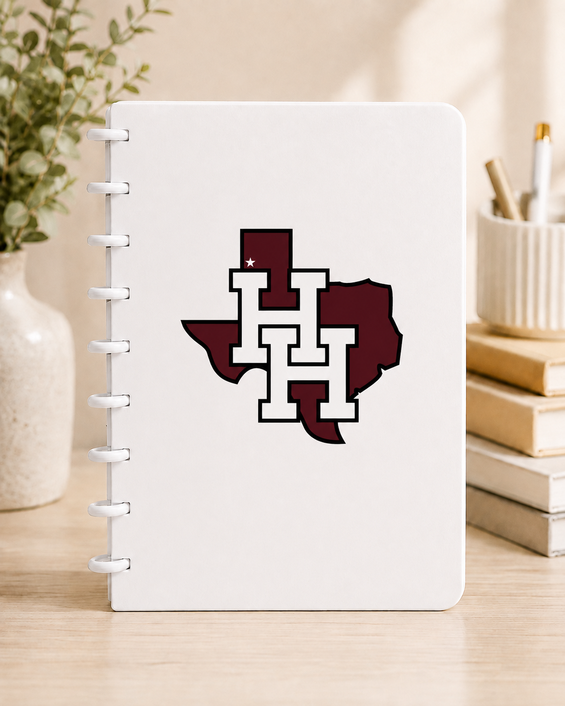 HERD-Inspired A5 Discbound Notebook Cover -3D DIGITAL STL FILE (Copy)