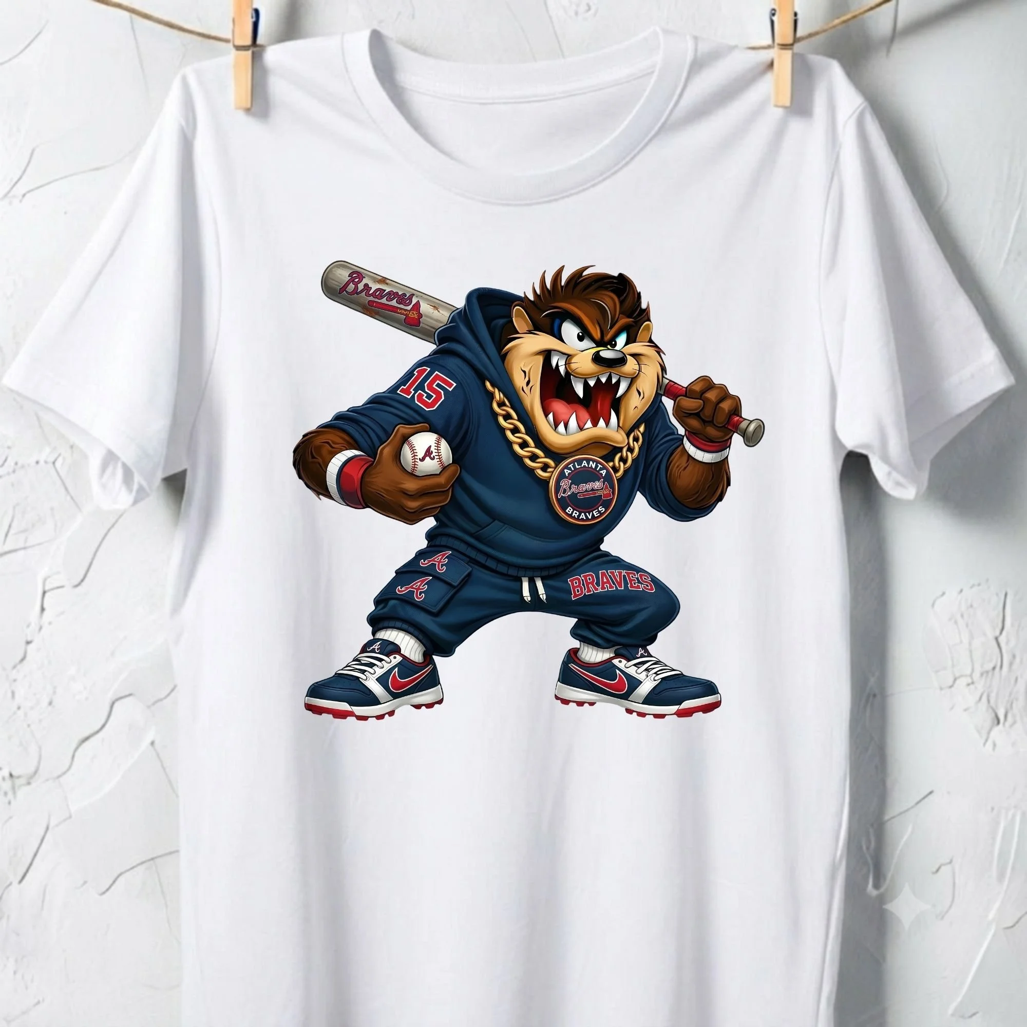 BASEBALL " ALL STAR BEAST" SERIES TSHIRTS- BRAVES