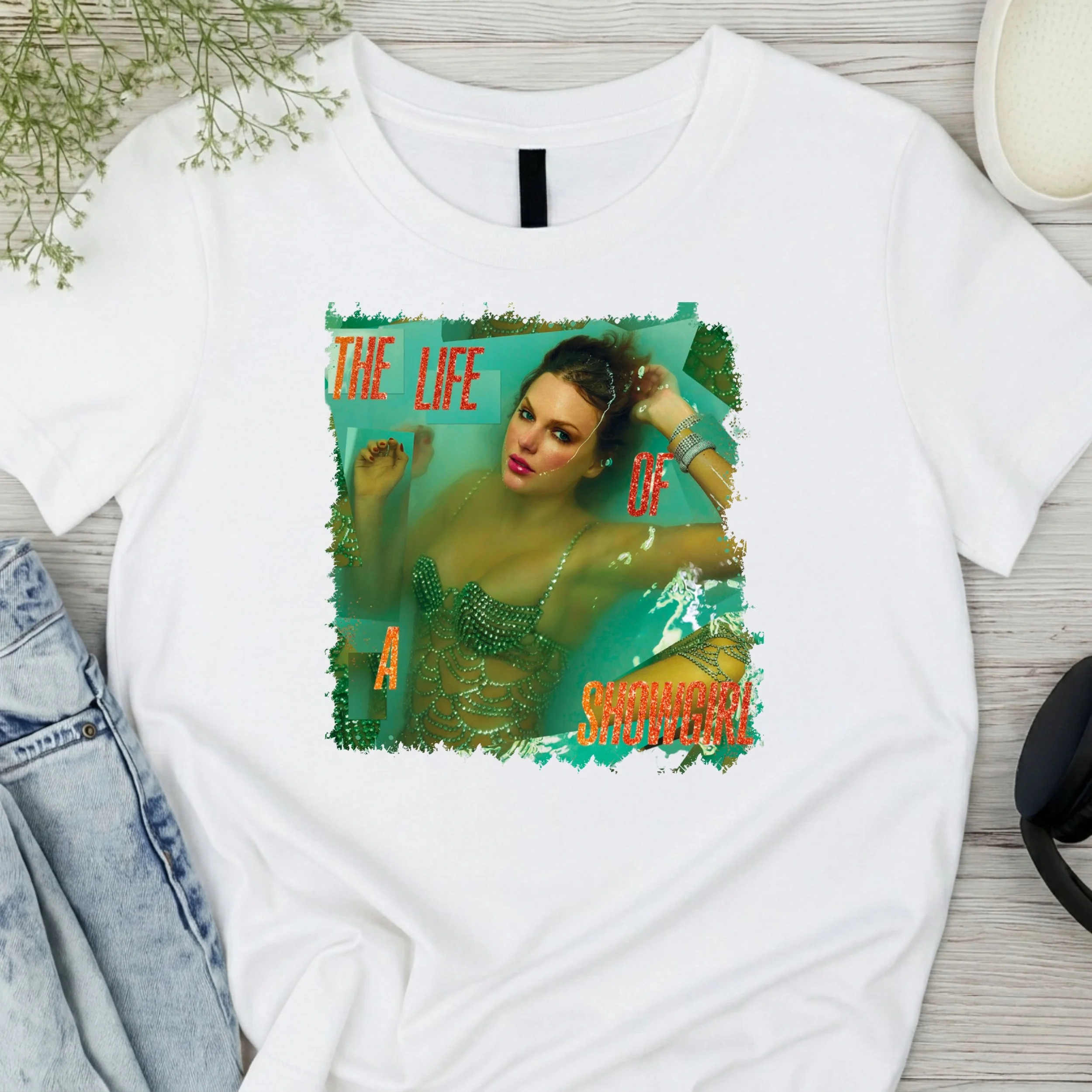 TAYLOR THE LIFE OF A SHOWGIRL T SHIRT