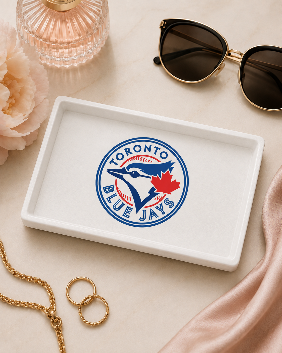BLUE JAYS 3D Printed Trinket Tray – Digital File Only