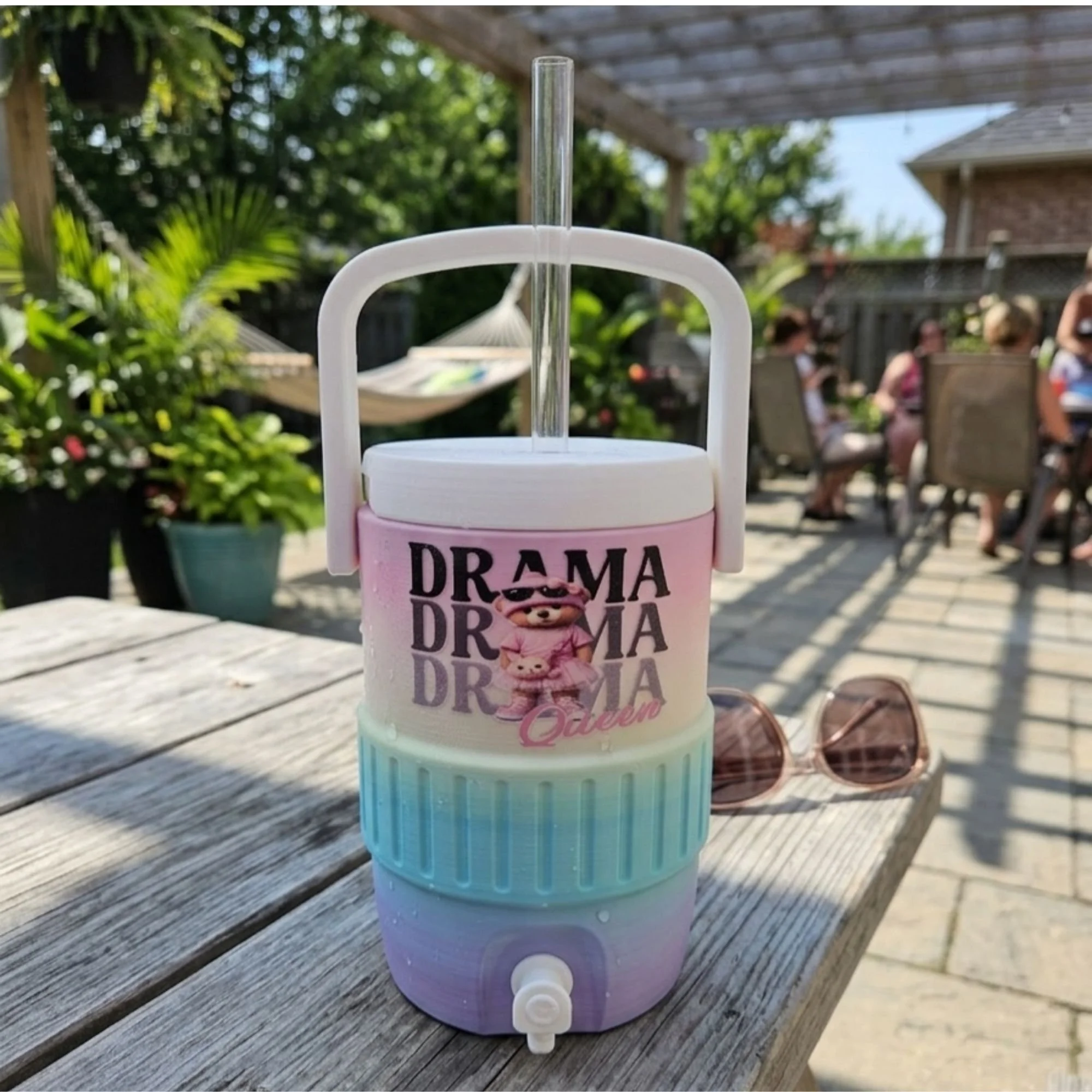 DRAMA QUEEN BEAR CAN COOLER