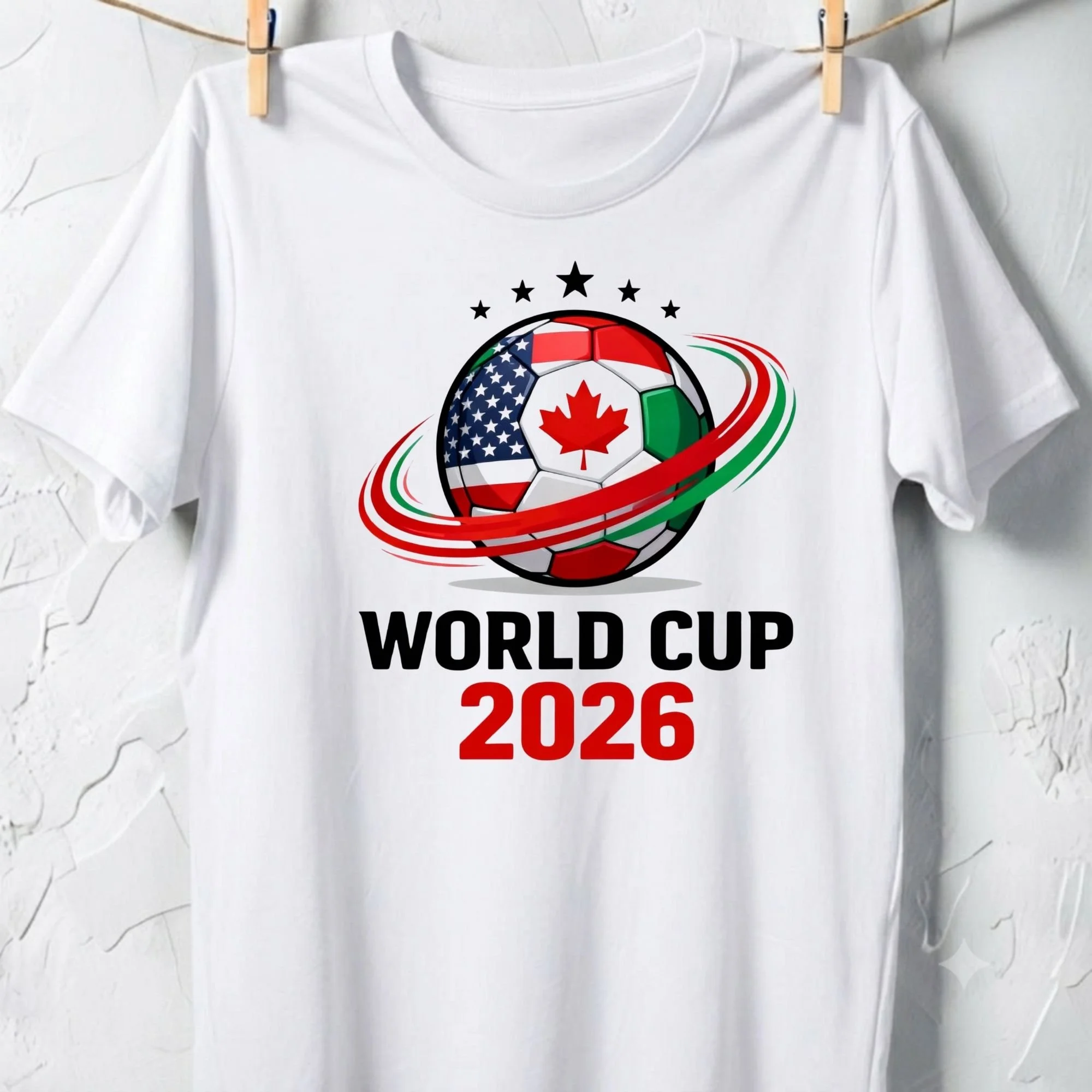 FIFA World Cup 2026 "Soccer Orbit" T-Shirt