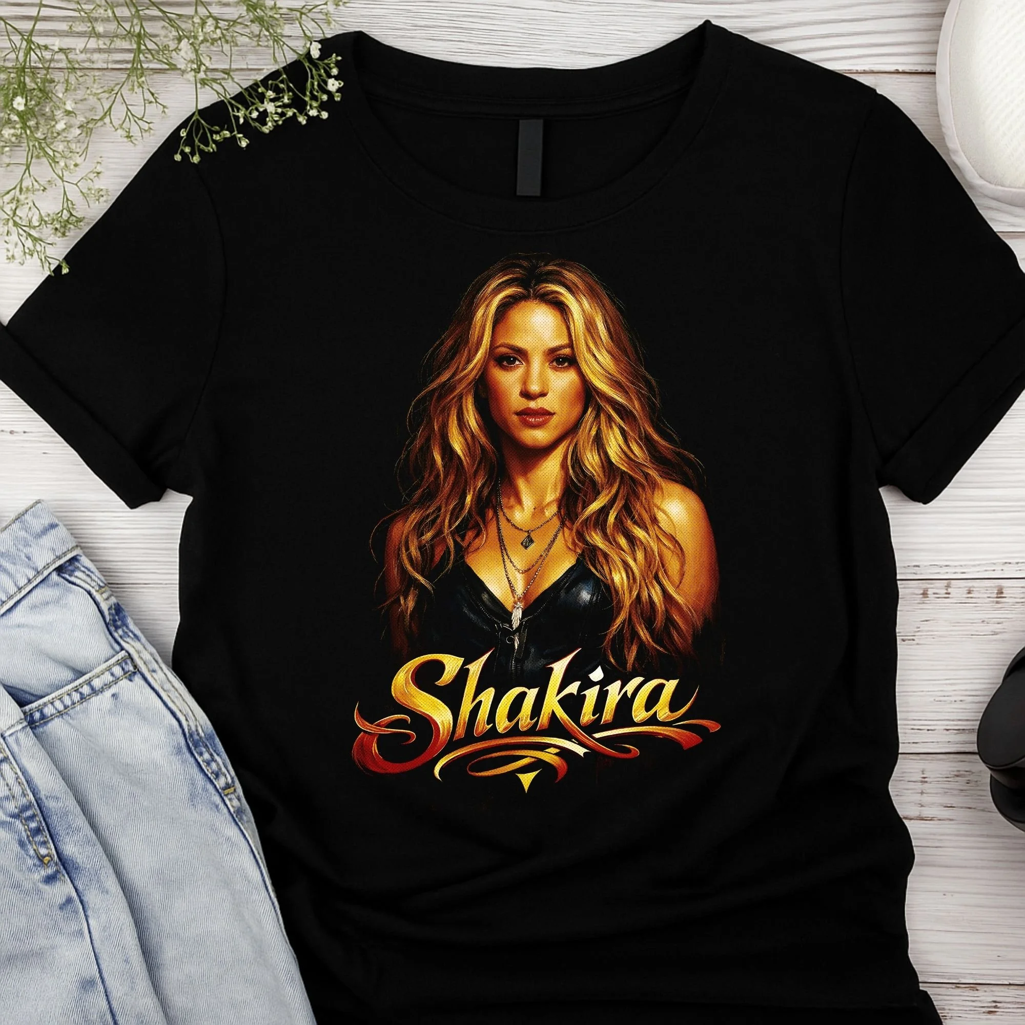 Shakira – Global Icon Graphic Unisex Tee
