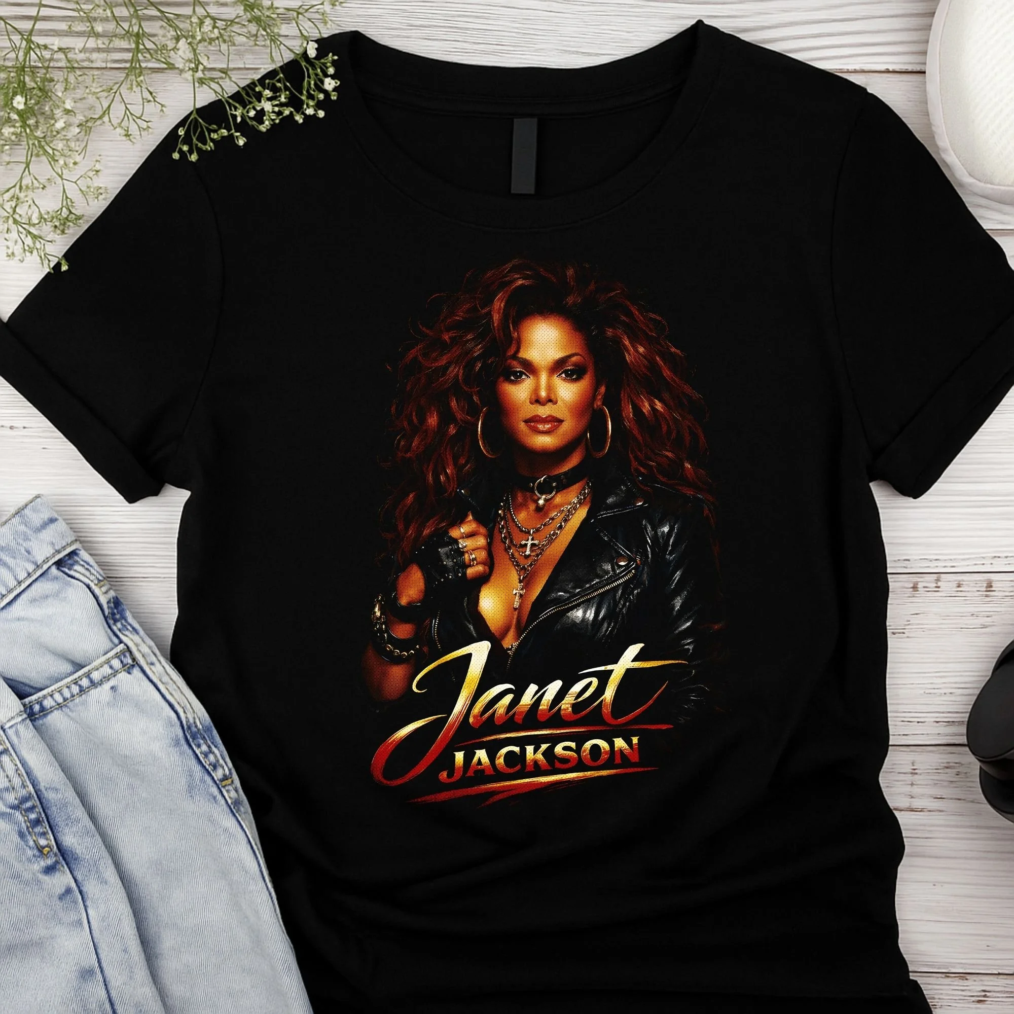 Janet Jackson – Pop Icon Graphic Unisex Tee