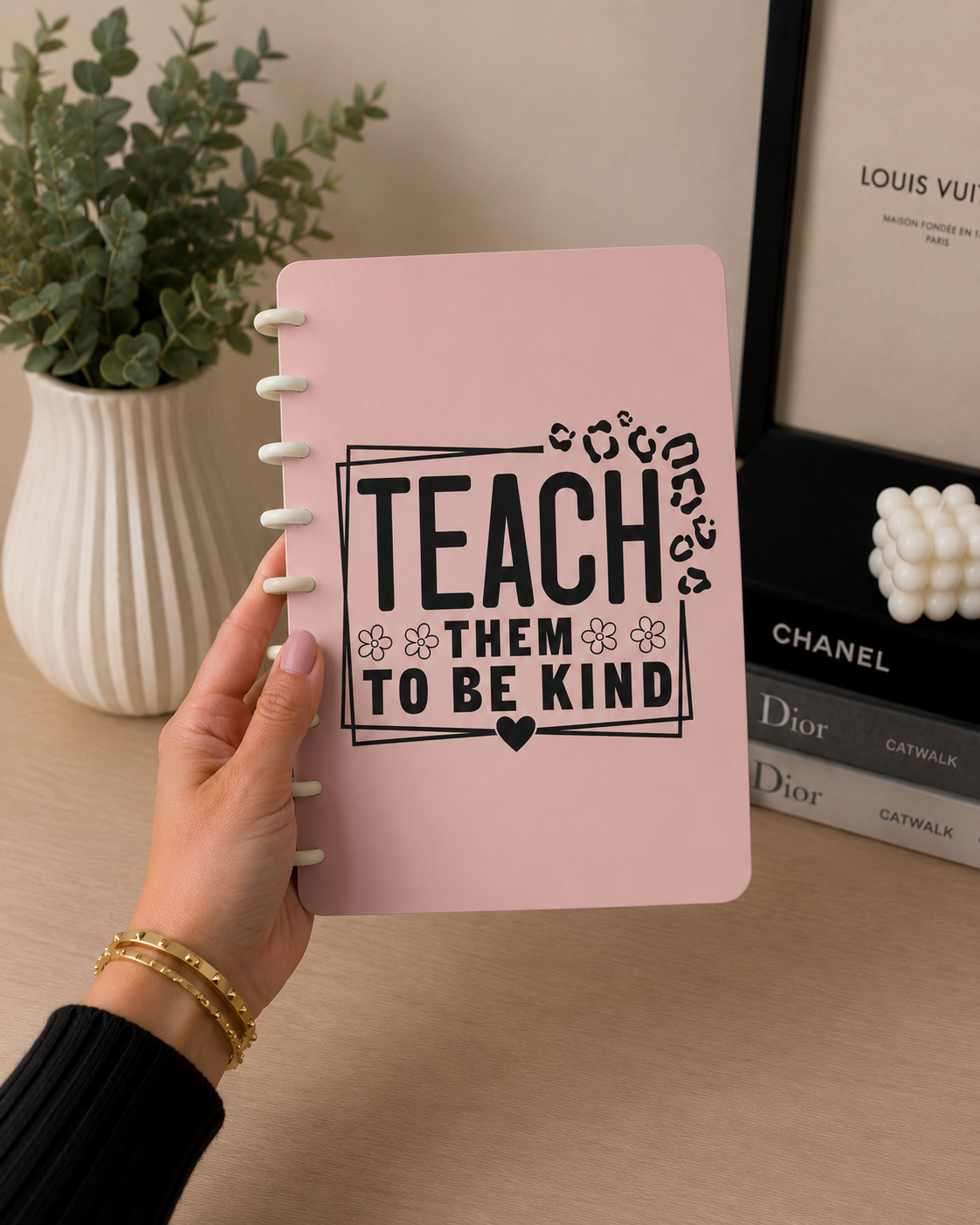 A5 Discbound Notebook Cover -3D DIGITAL STL FILE