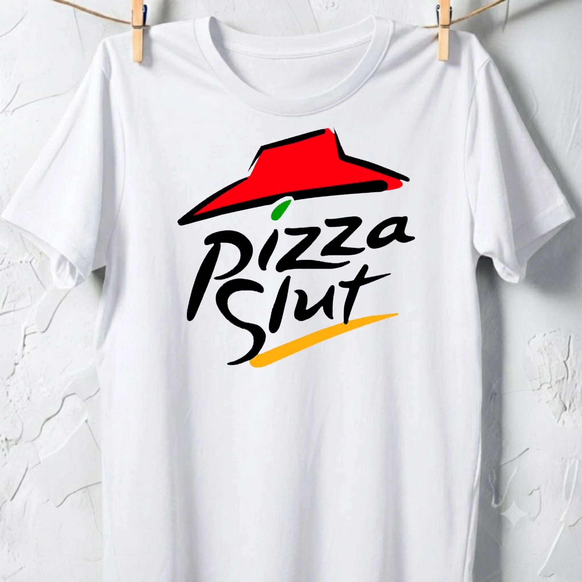 "Pizza Slut" Unisex Gildan Heavy Cotton T-Shirt