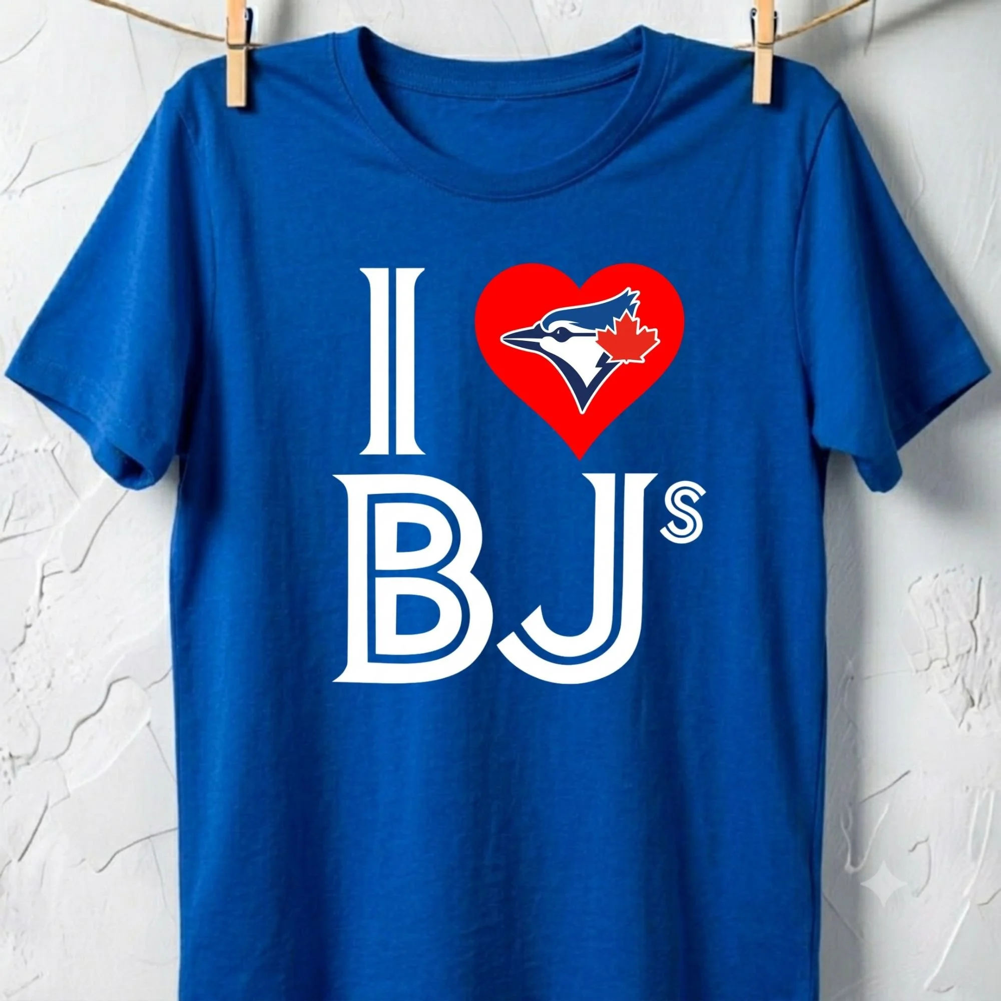 I HEART BJ'S TORONTO BLUE JAYS T SHIRT