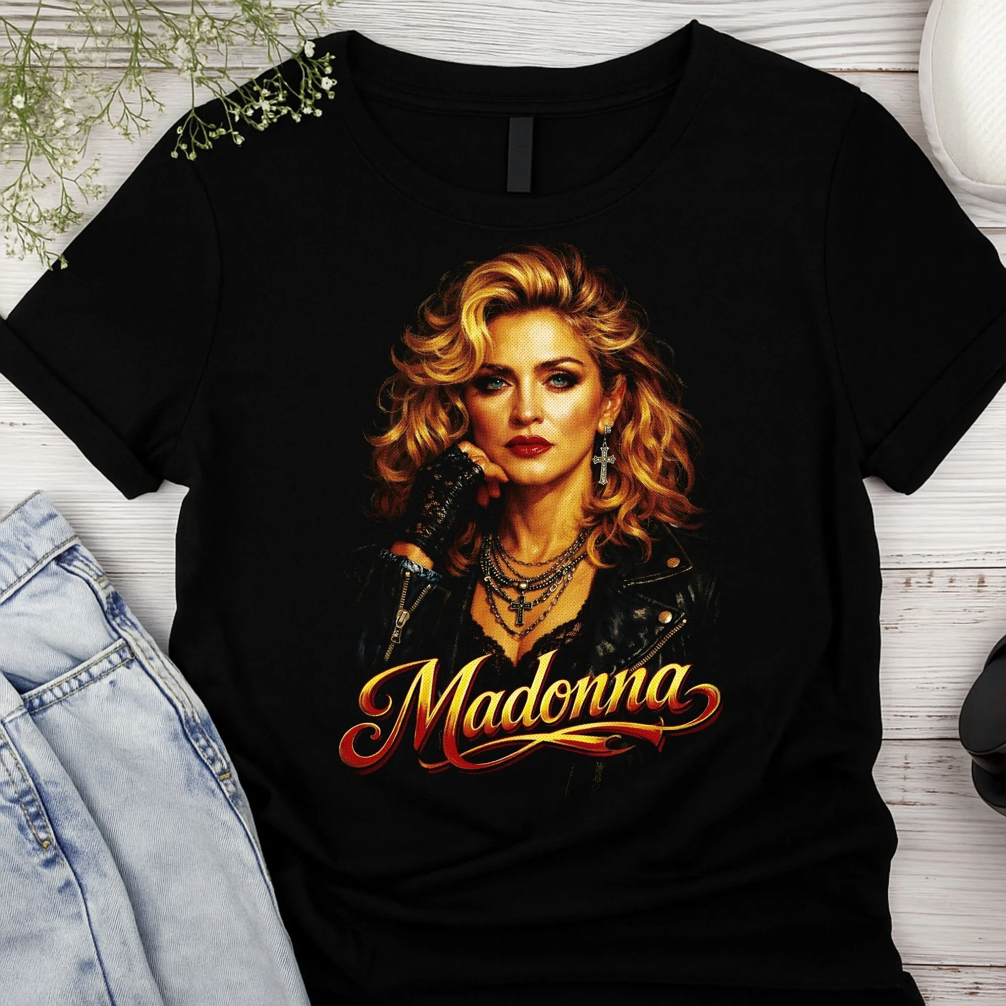 Madonna – Queen of Pop Graphic Unisex Tee