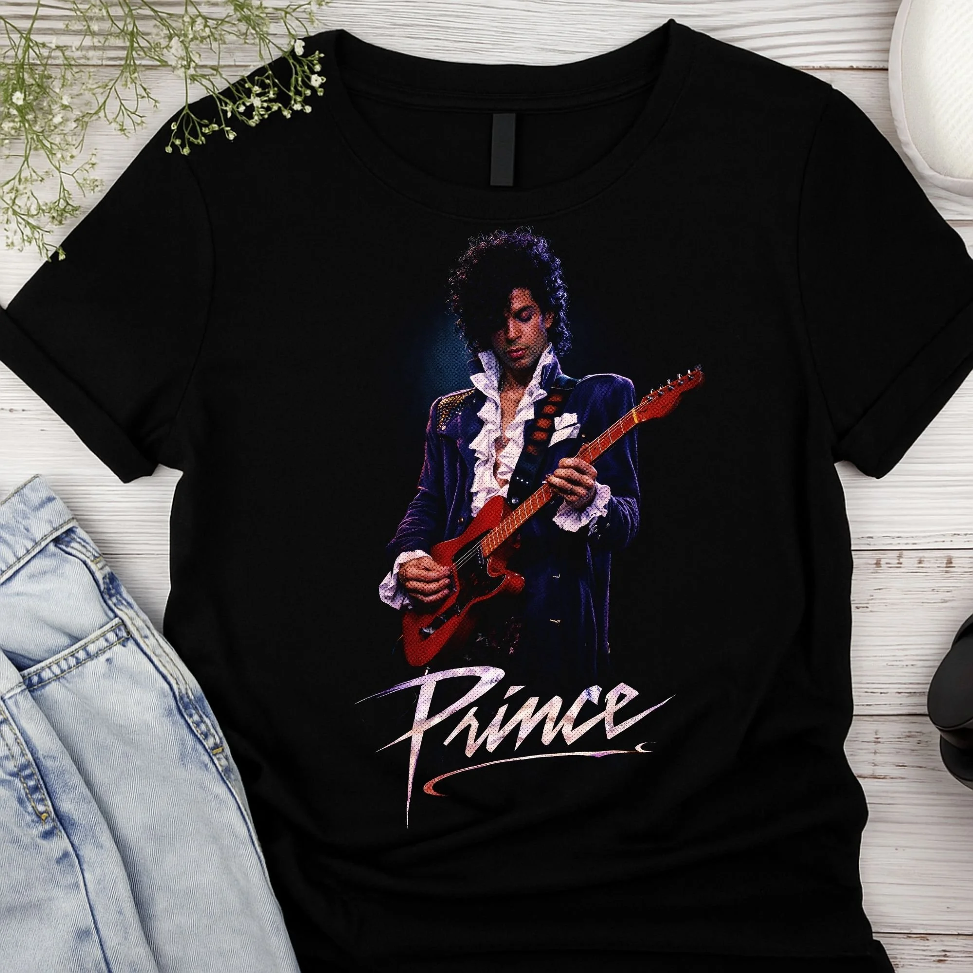 Prince – Rock Icon Graphic Unisex Tee
