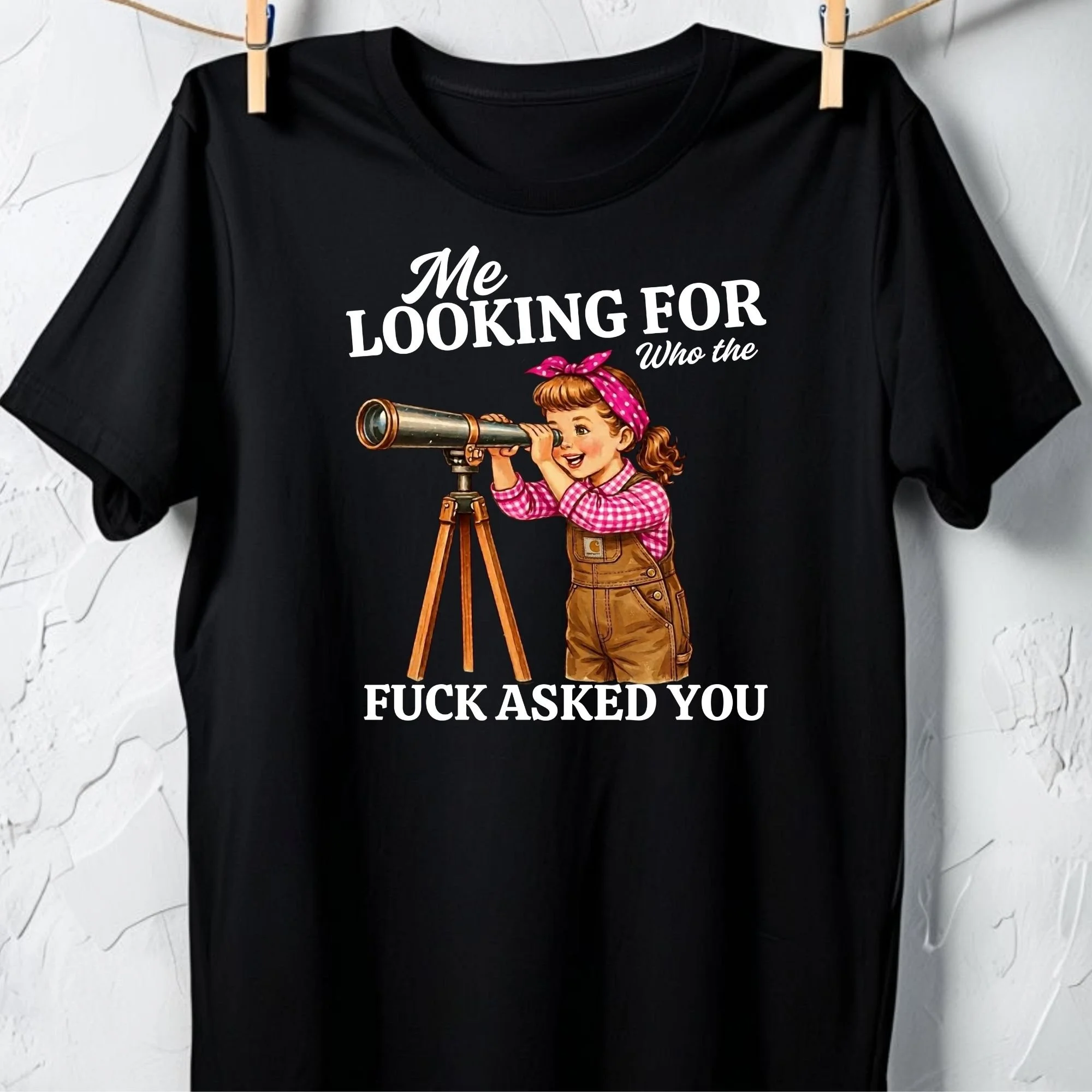 "Me Looking For Who The Fuck Asked You" Unisex Gildan Heavy Cotton T-Shirt