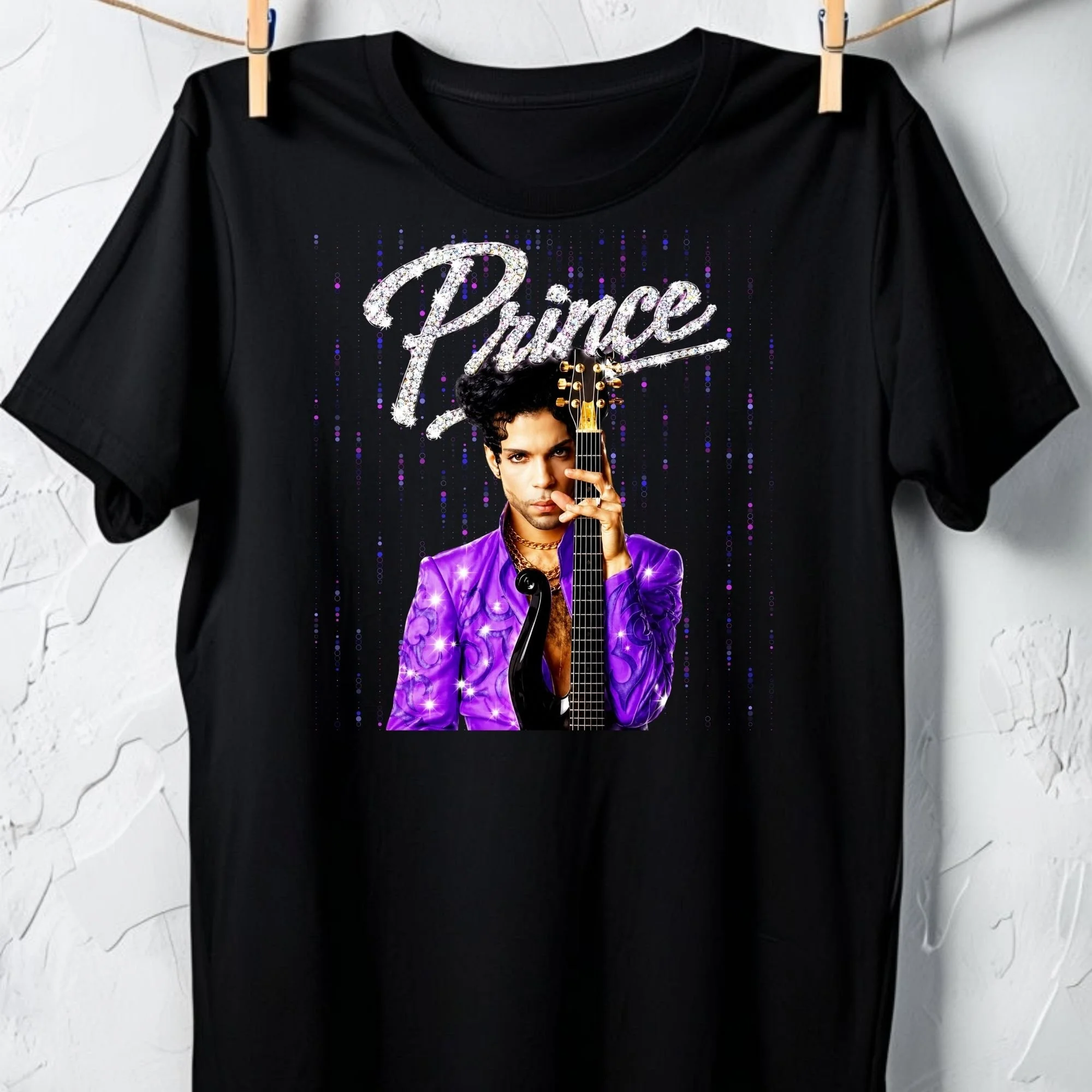 Prince "Purple Reign" Double-Exposure T-Shirt