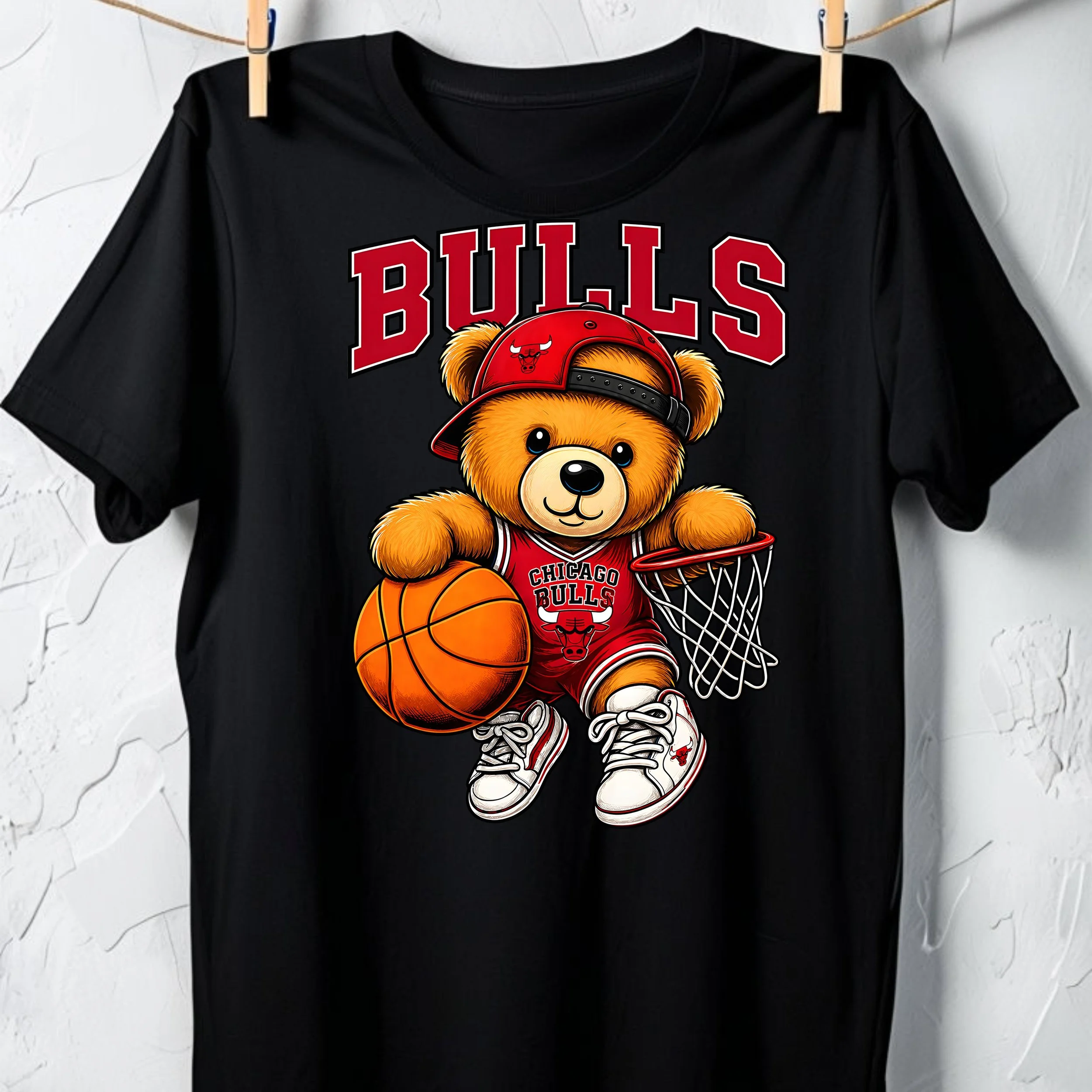 TEAM SPIRIT BEAR T SHIRT -BULLS