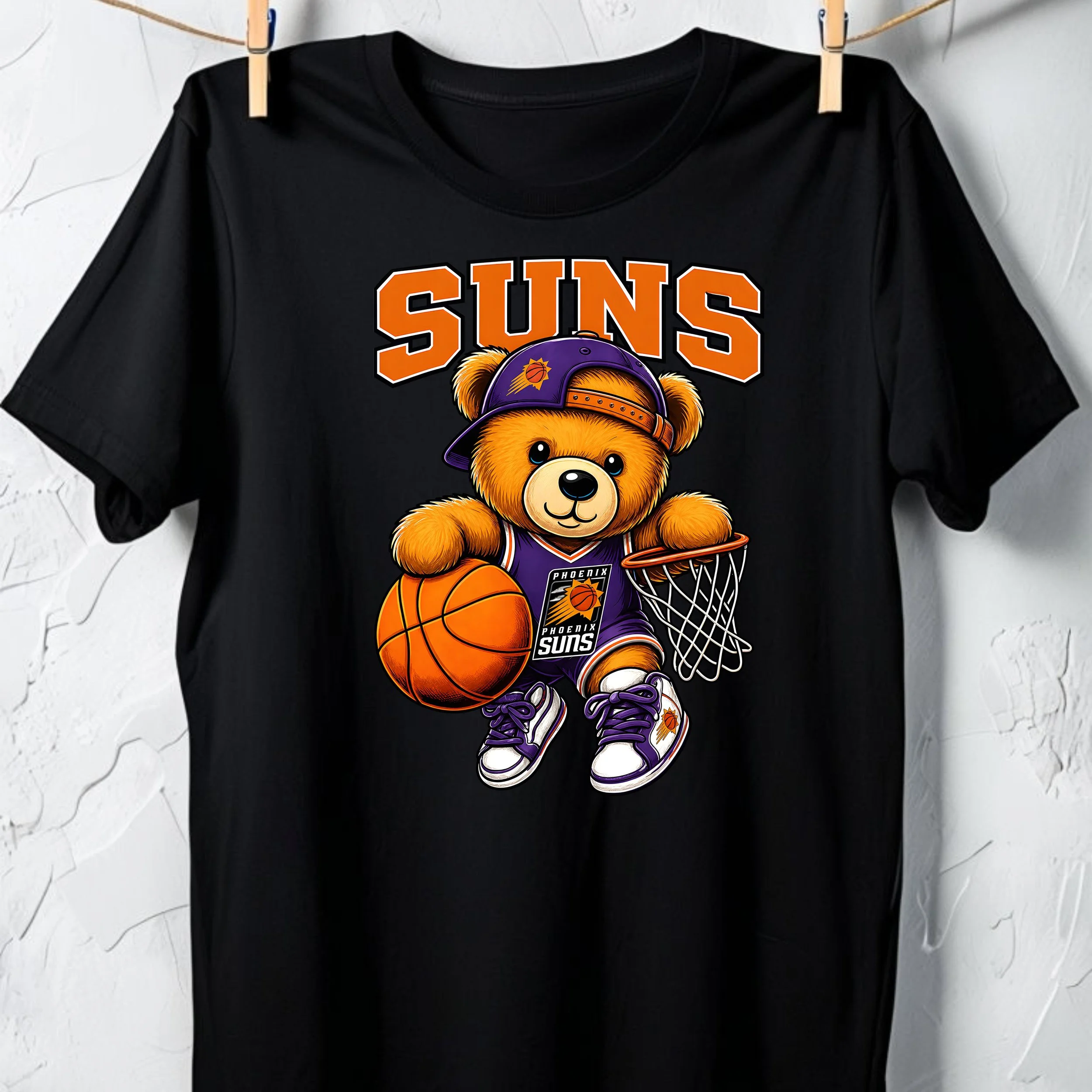 TEAM SPIRIT BEAR T SHIRT - SUNS
