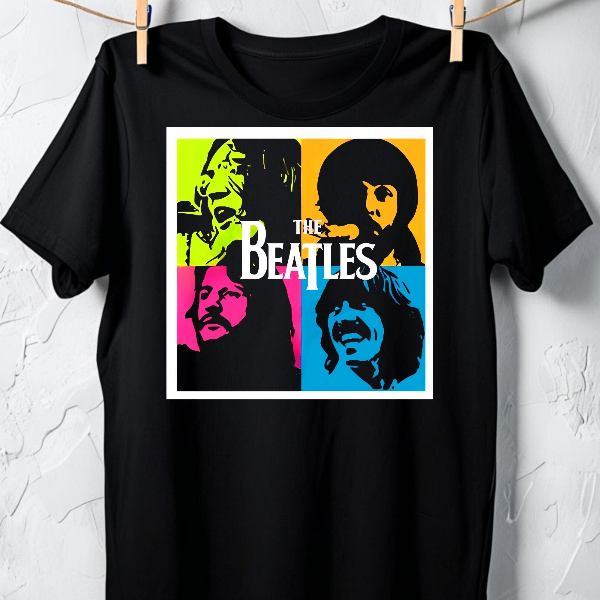 The Beatles "Pop-Art" Halftone T-Shirt