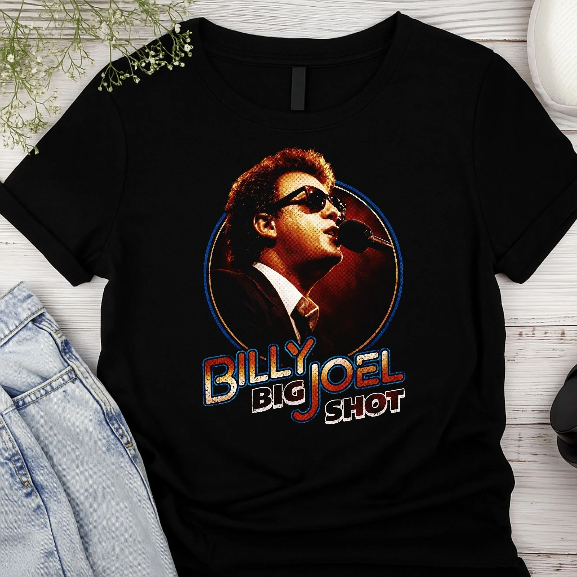 Billy Joel – Big Shot Graphic Unisex Tee