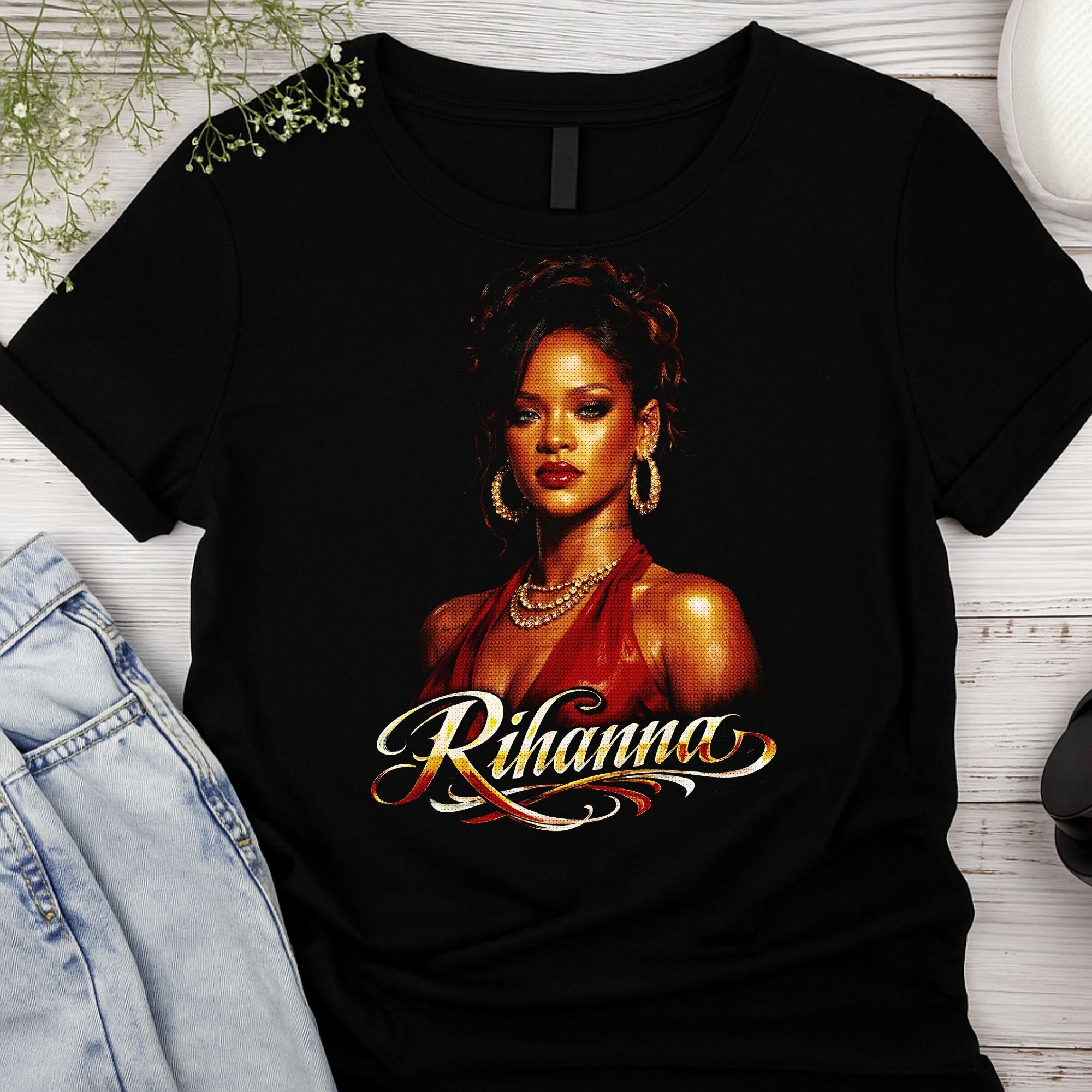 Rihanna – Style Icon Graphic Unisex Tee